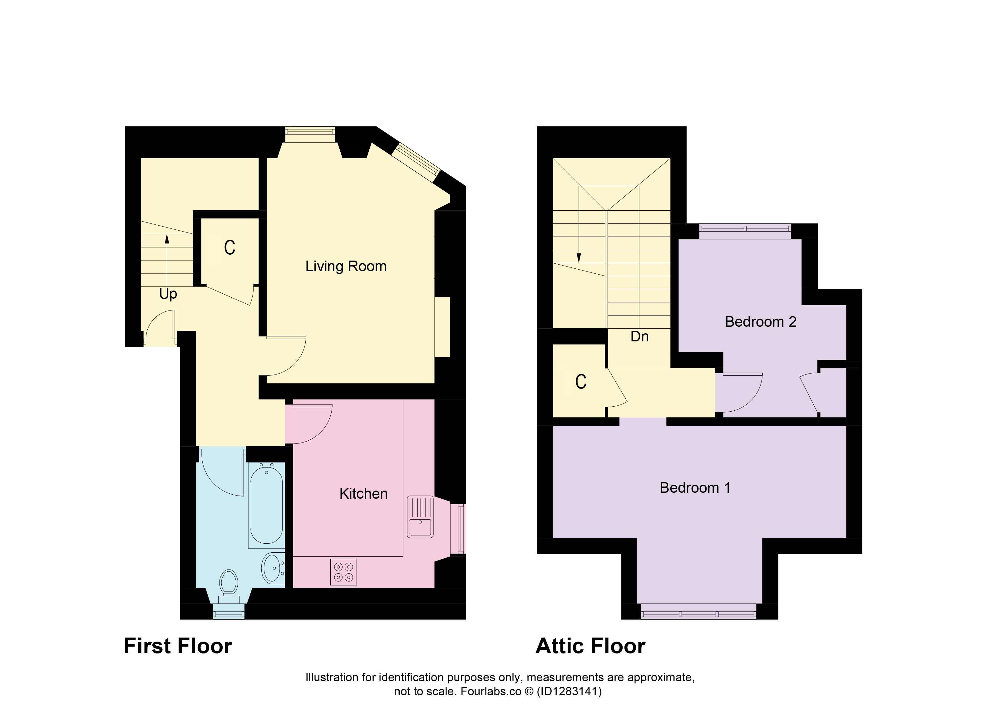 15a, Bank Street, Brechin floorplan