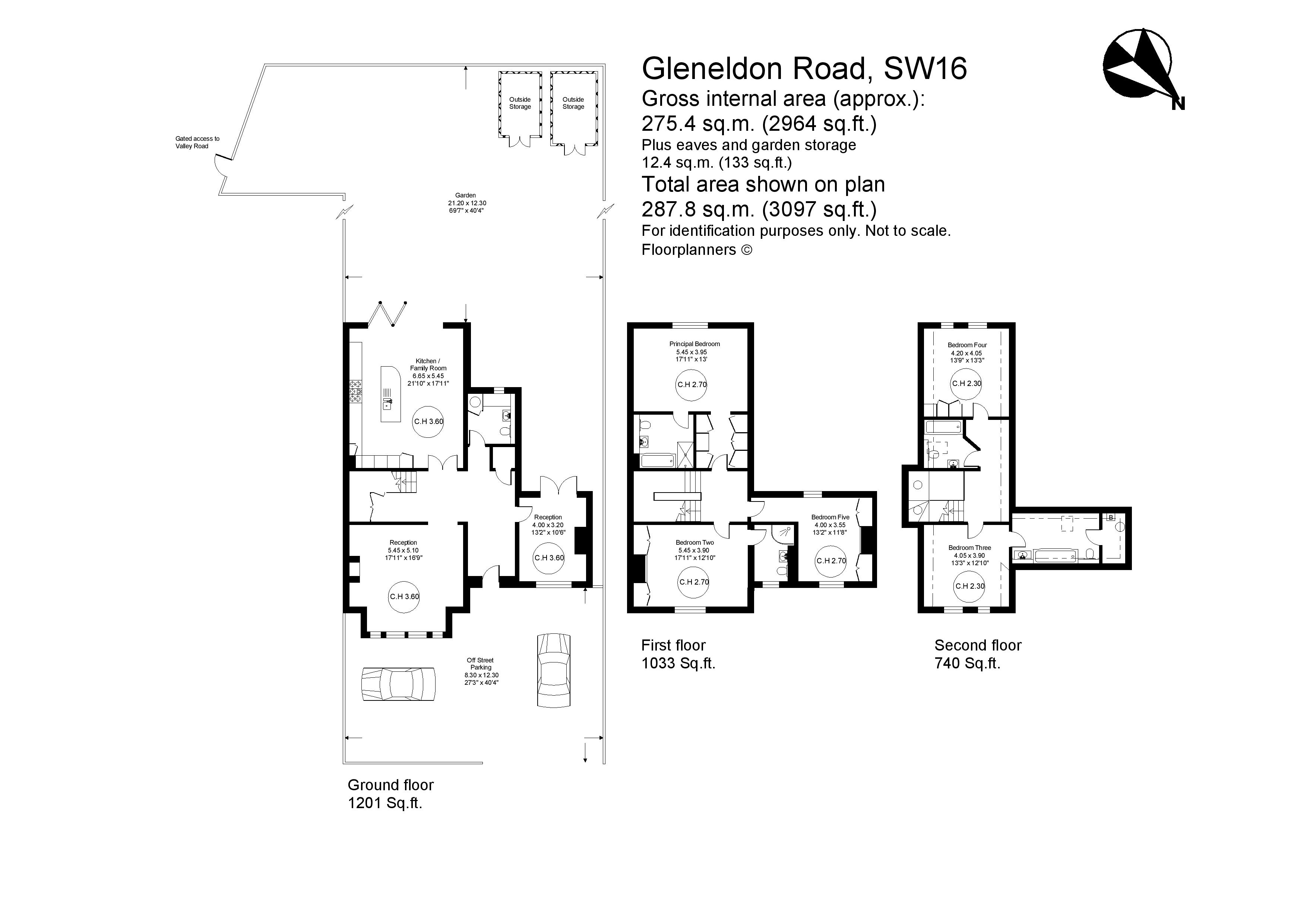 106, Gleneldon Road, London floorplan