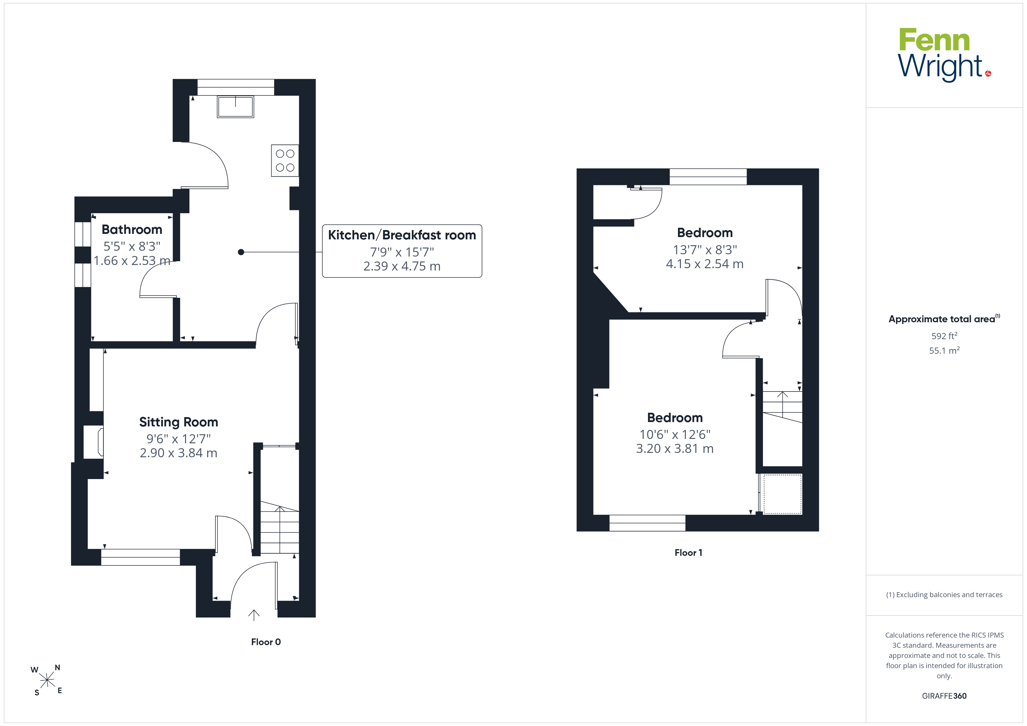 82, Boyton Road, Suffolk floorplan