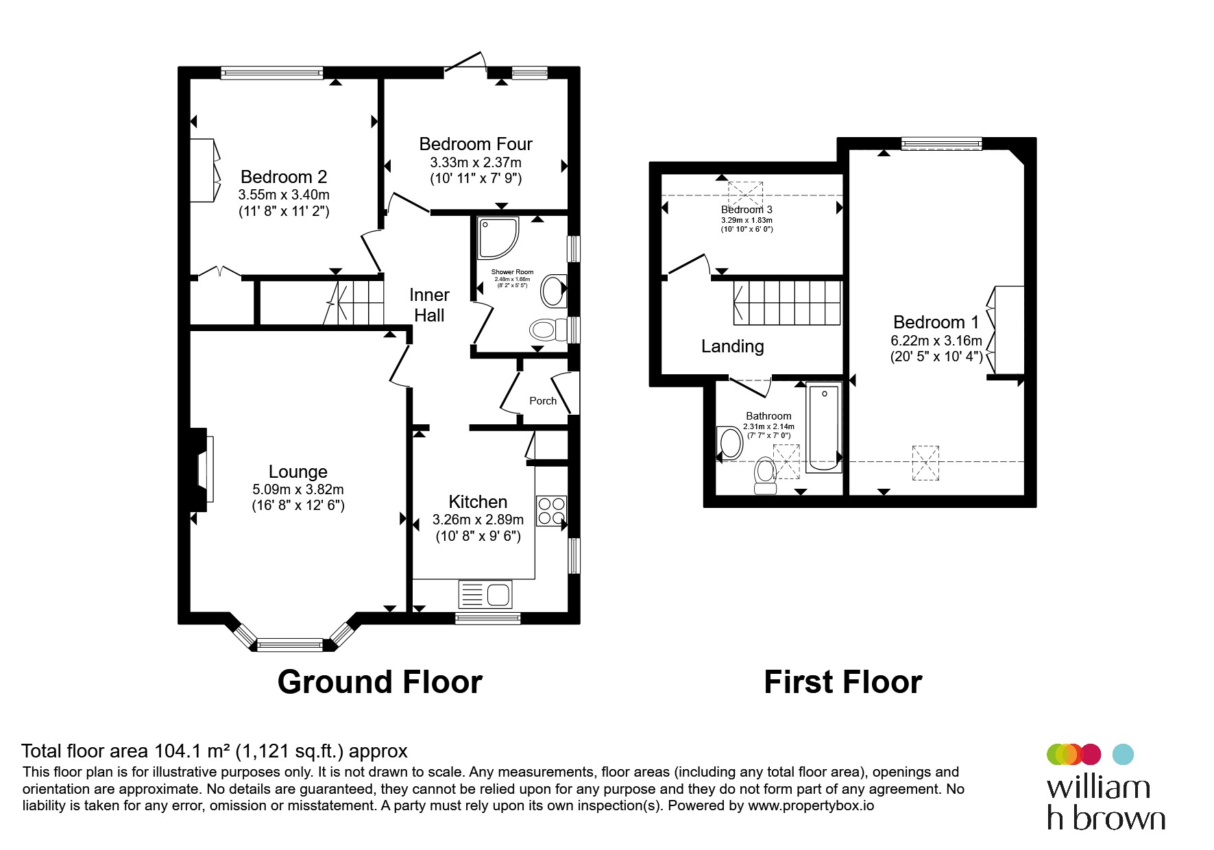 108, Whinmoor Crescent, Leeds floorplan