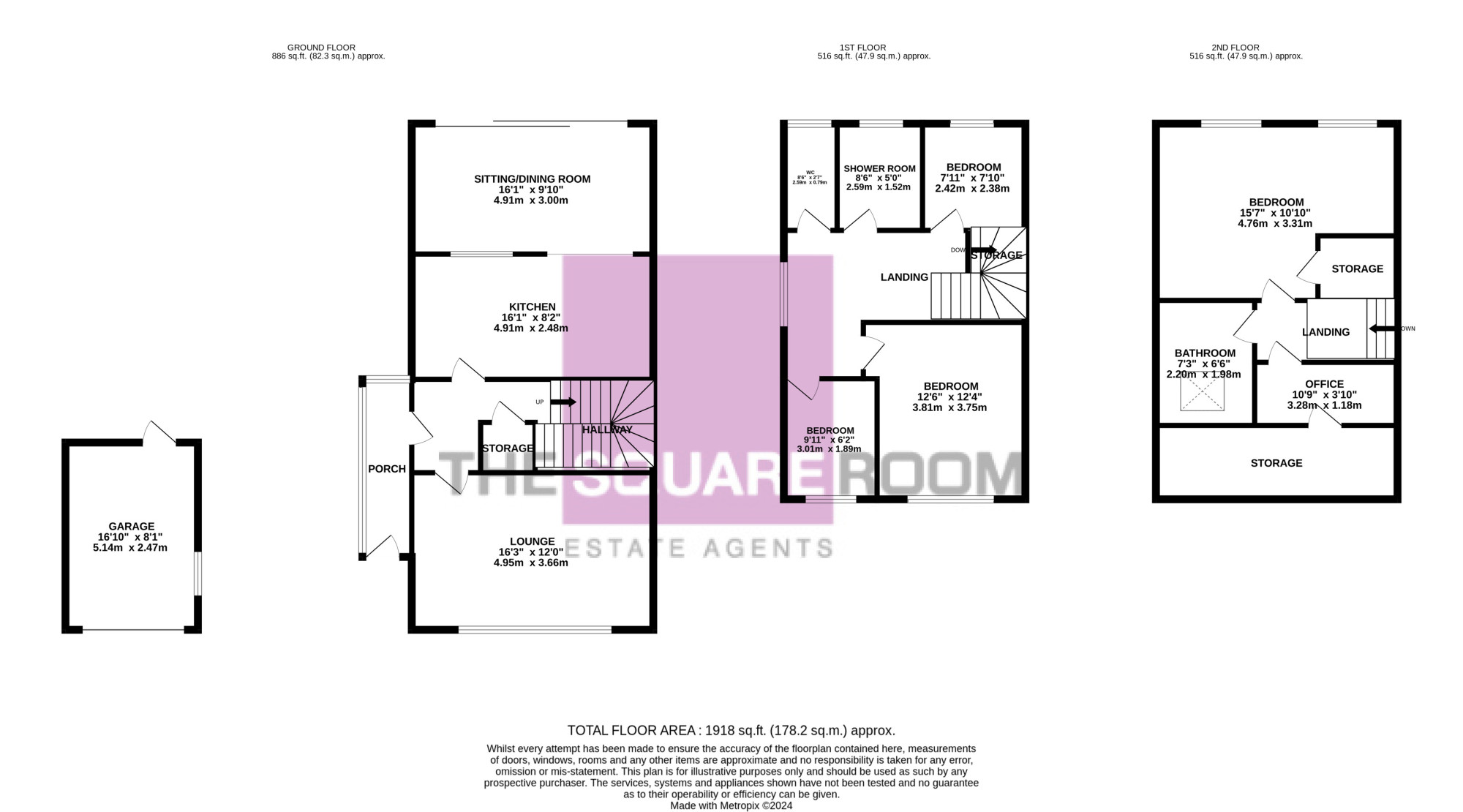 82, Rossall Grange Lane, Fleetwood floorplan