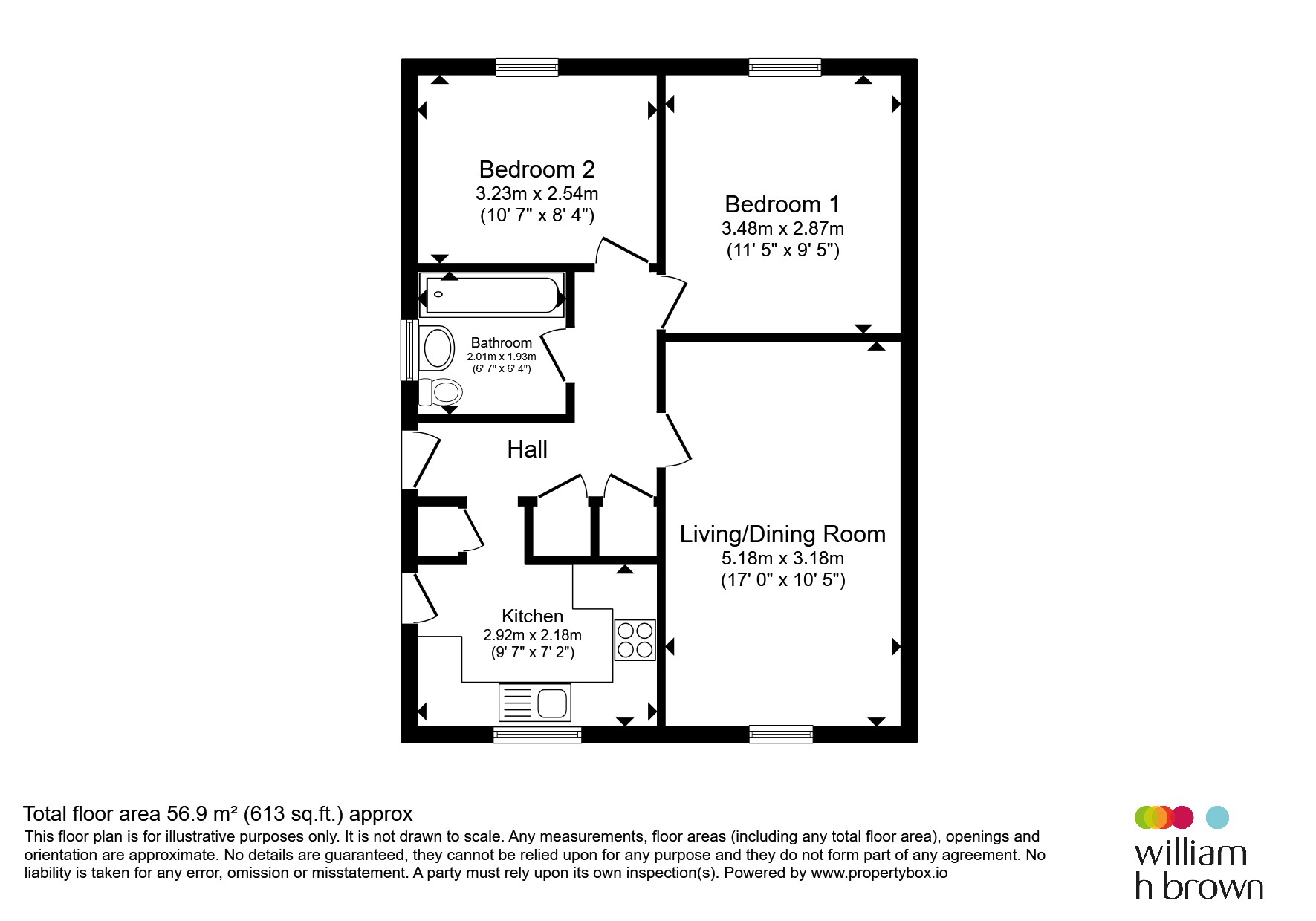 24, Plasset Drive, Attleborough floorplan