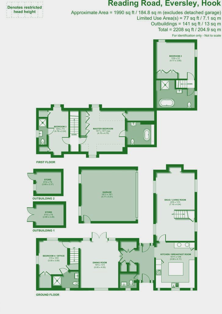 Thatch Cottage,, Eversley, Hampshire floorplan