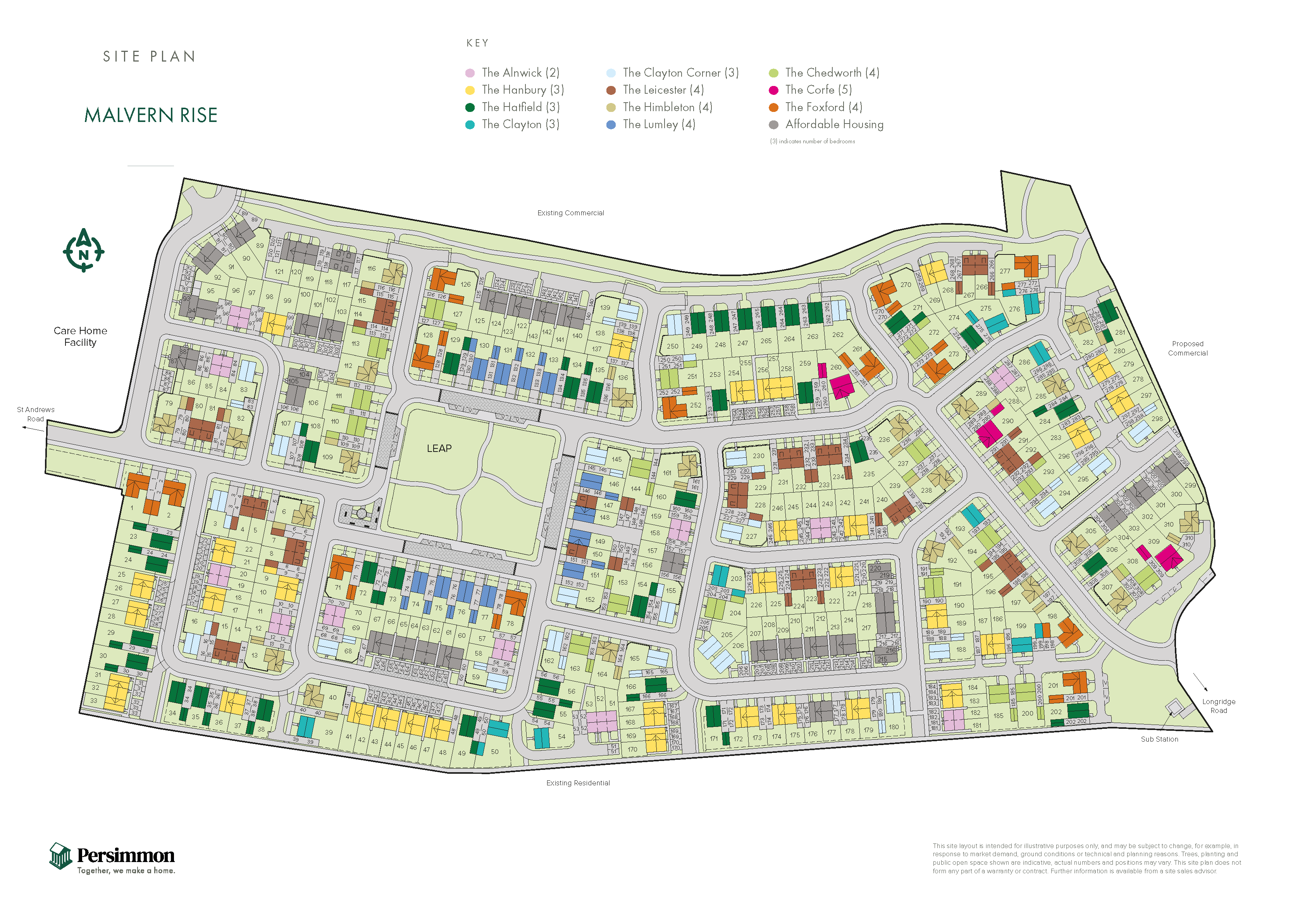 "The Foxford" at St. Andrews Road, Malvern Link WR14, 4 bedroom