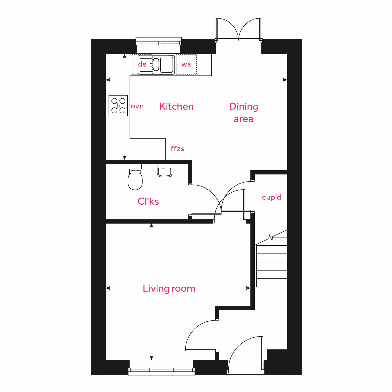 356, Irthlingborough Road, Wellingborough floorplan
