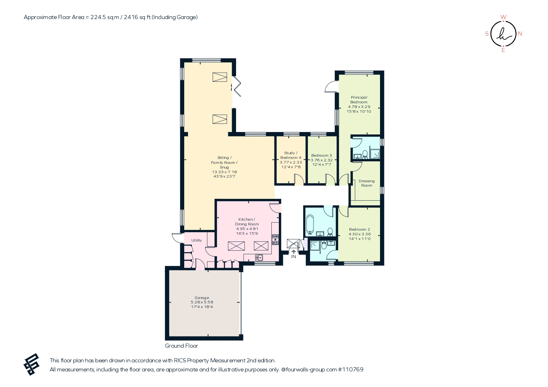35, The Deerings, Harpenden floorplan