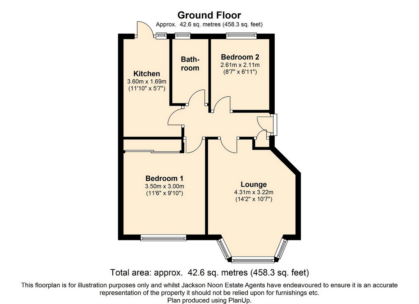 2 Bedrooms Maisonette to rent in Glen Road, Chessington KT9