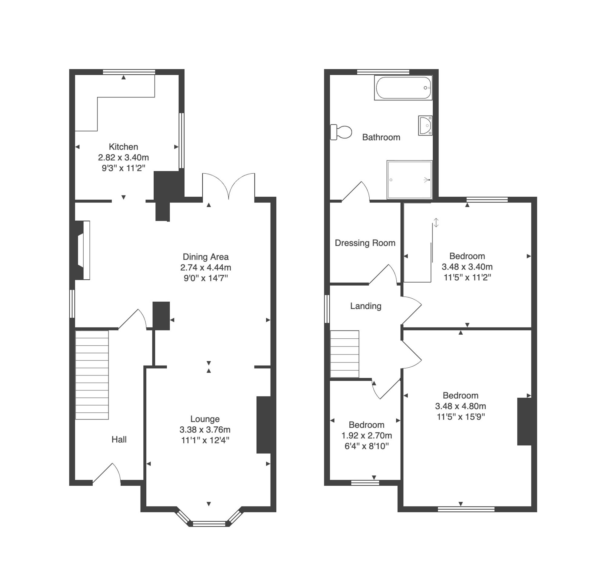 276 College Street, Nottingham floorplan