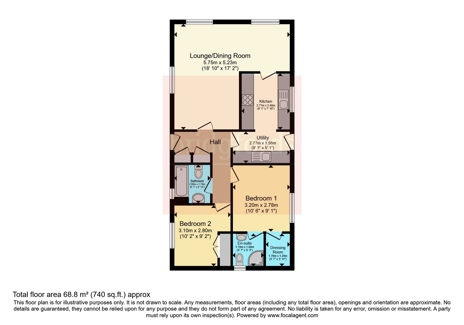 69 Home Farm Park,, Lee Green Lane, Nantwich floorplan