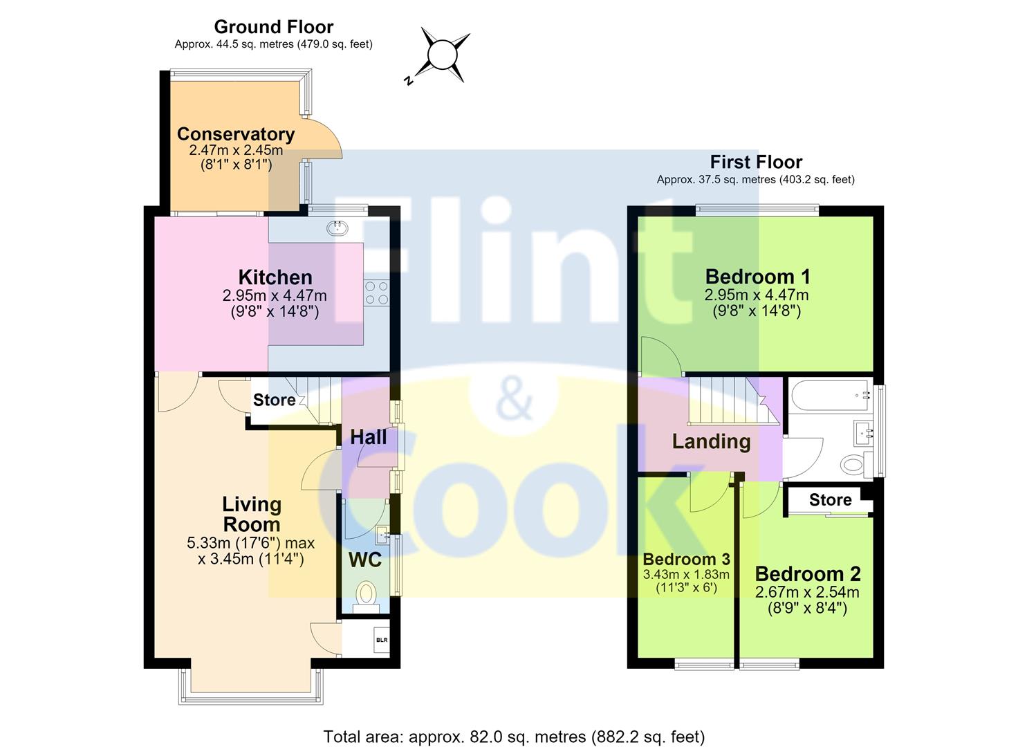 38, Knightswood, Hereford floorplan