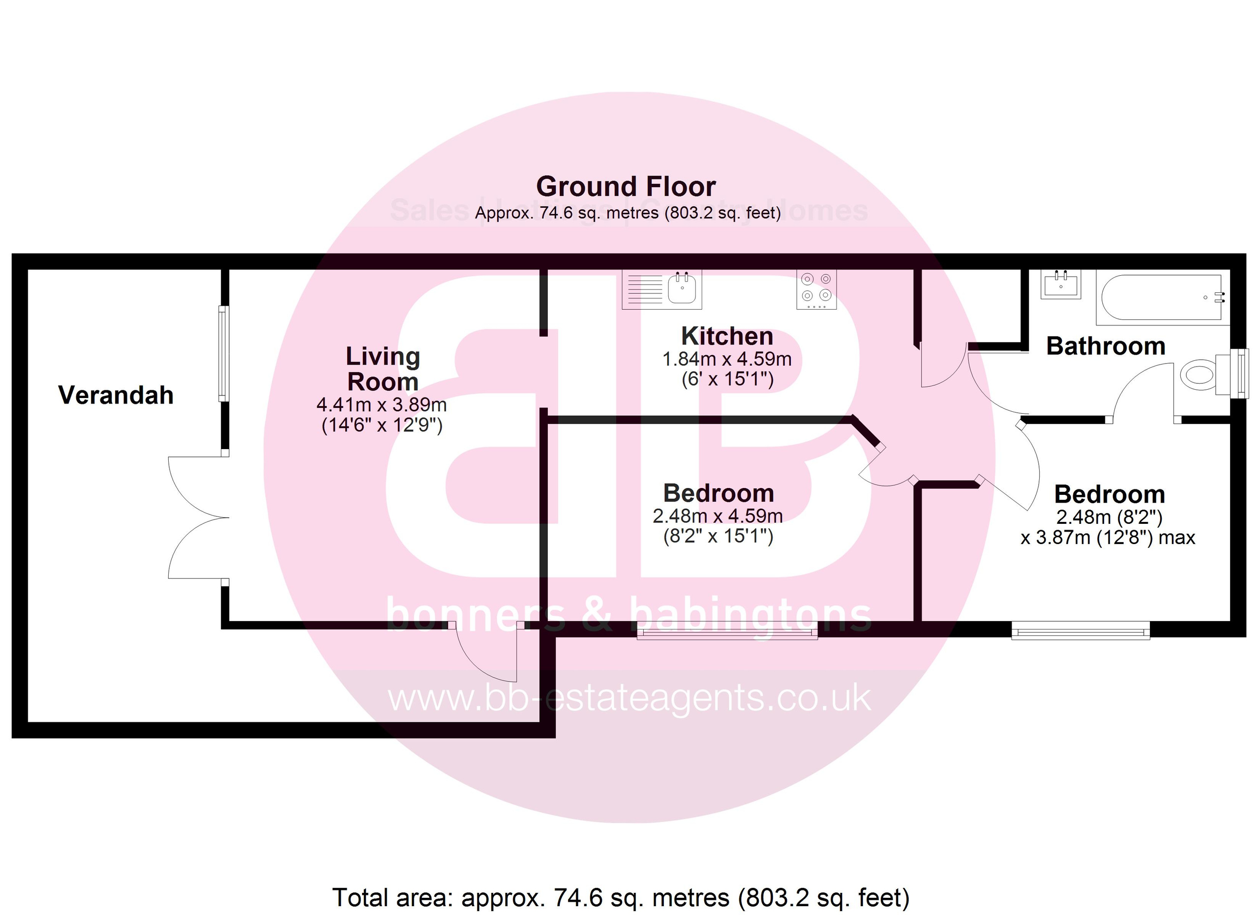 19 The Walled Garden, Marlow floorplan