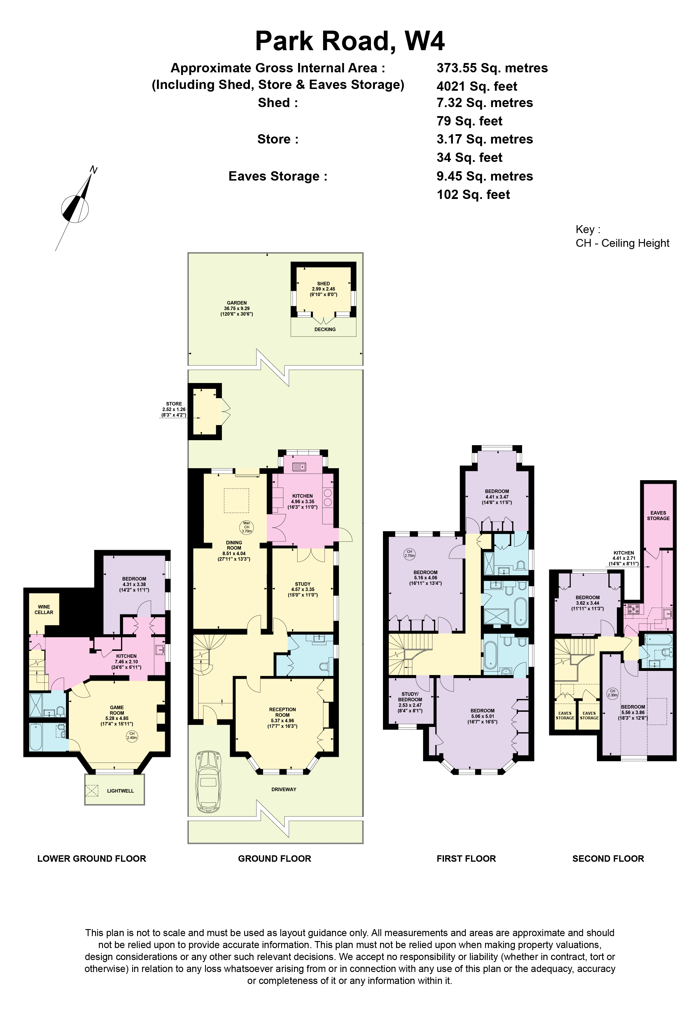 32, Park Road, London floorplan