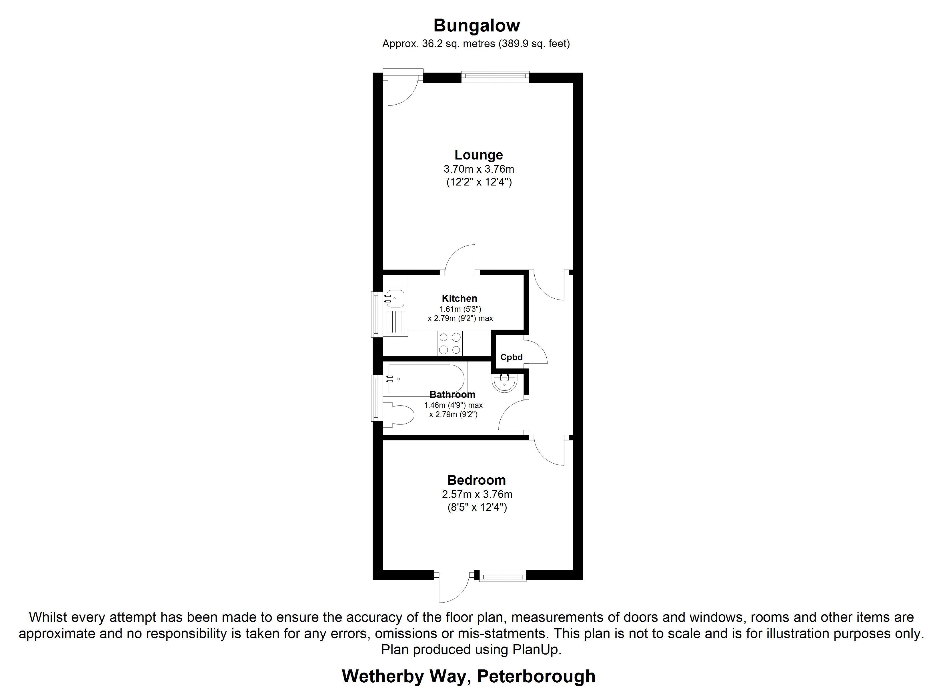 2, Wetherby Way, Peterborough floorplan