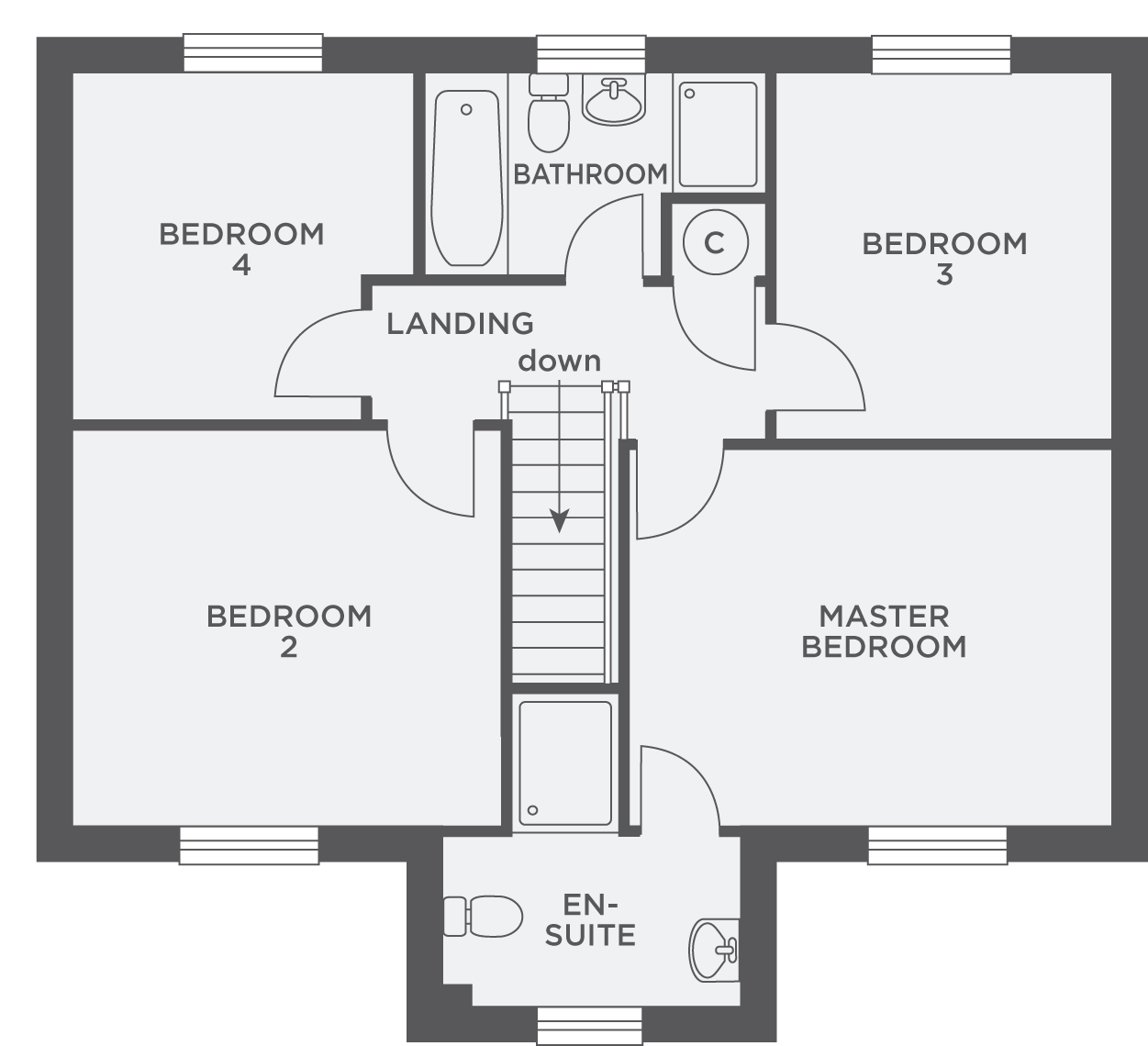 "The Haversham The Hedgerows" at Whinney Lane, Mellor, Blackburn BB2