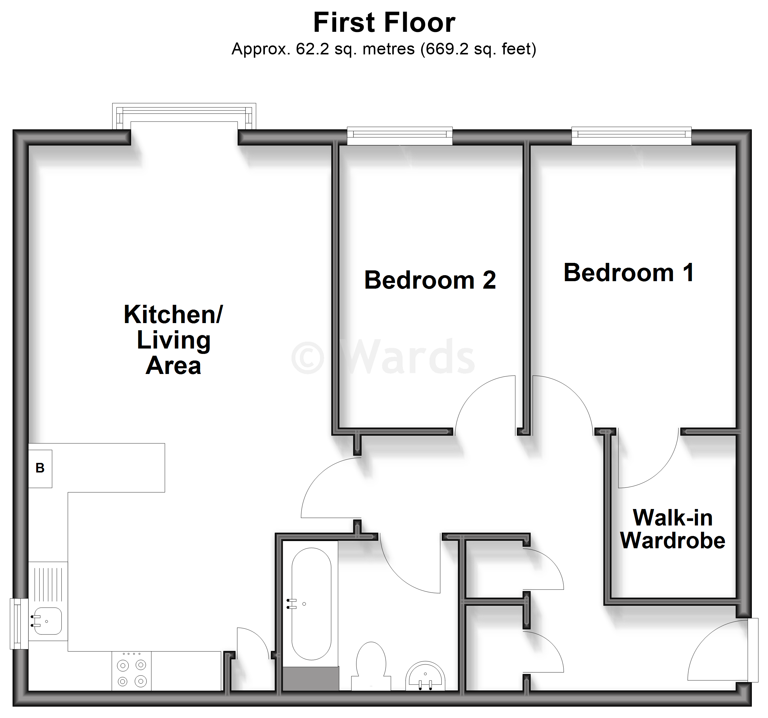 36, Easton Drive, Sittingbourne floorplan