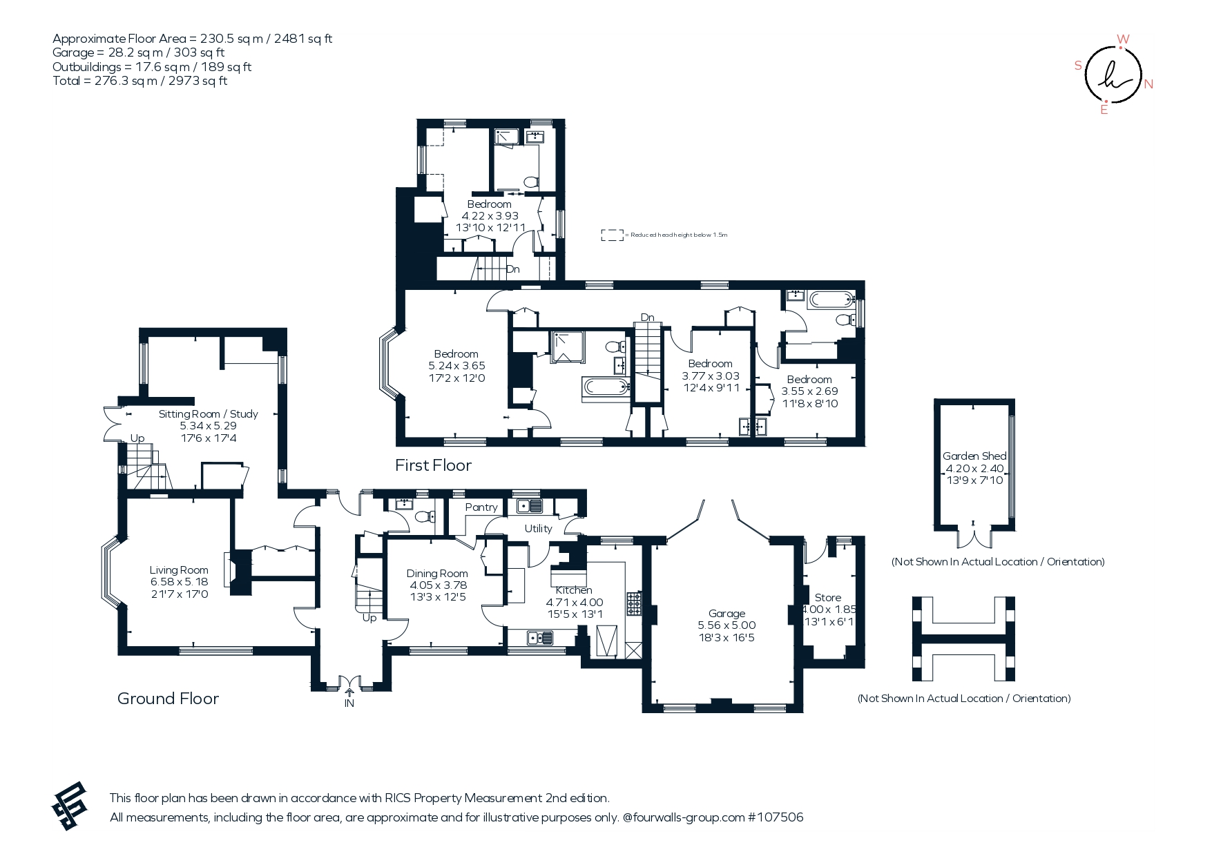 Cotsdale, 1A, Pound Pill, Corsham floorplan