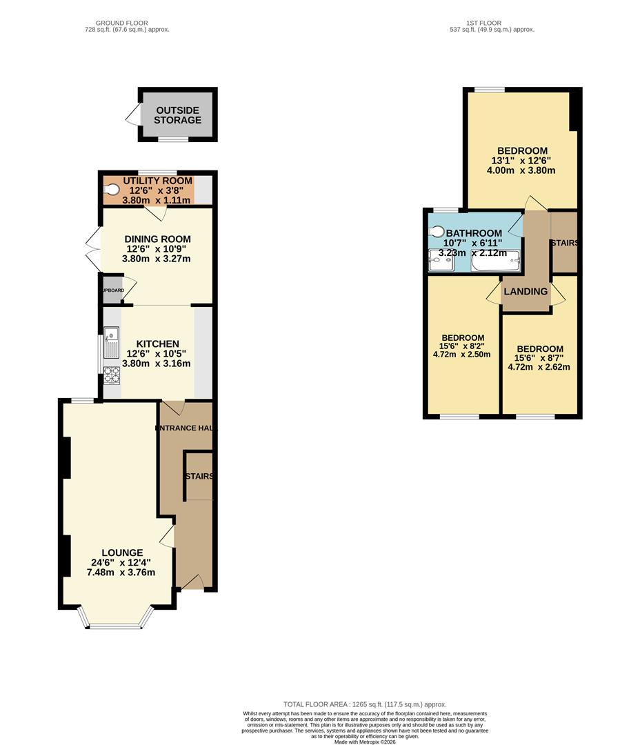 10, The Avenue, Caerphilly floorplan