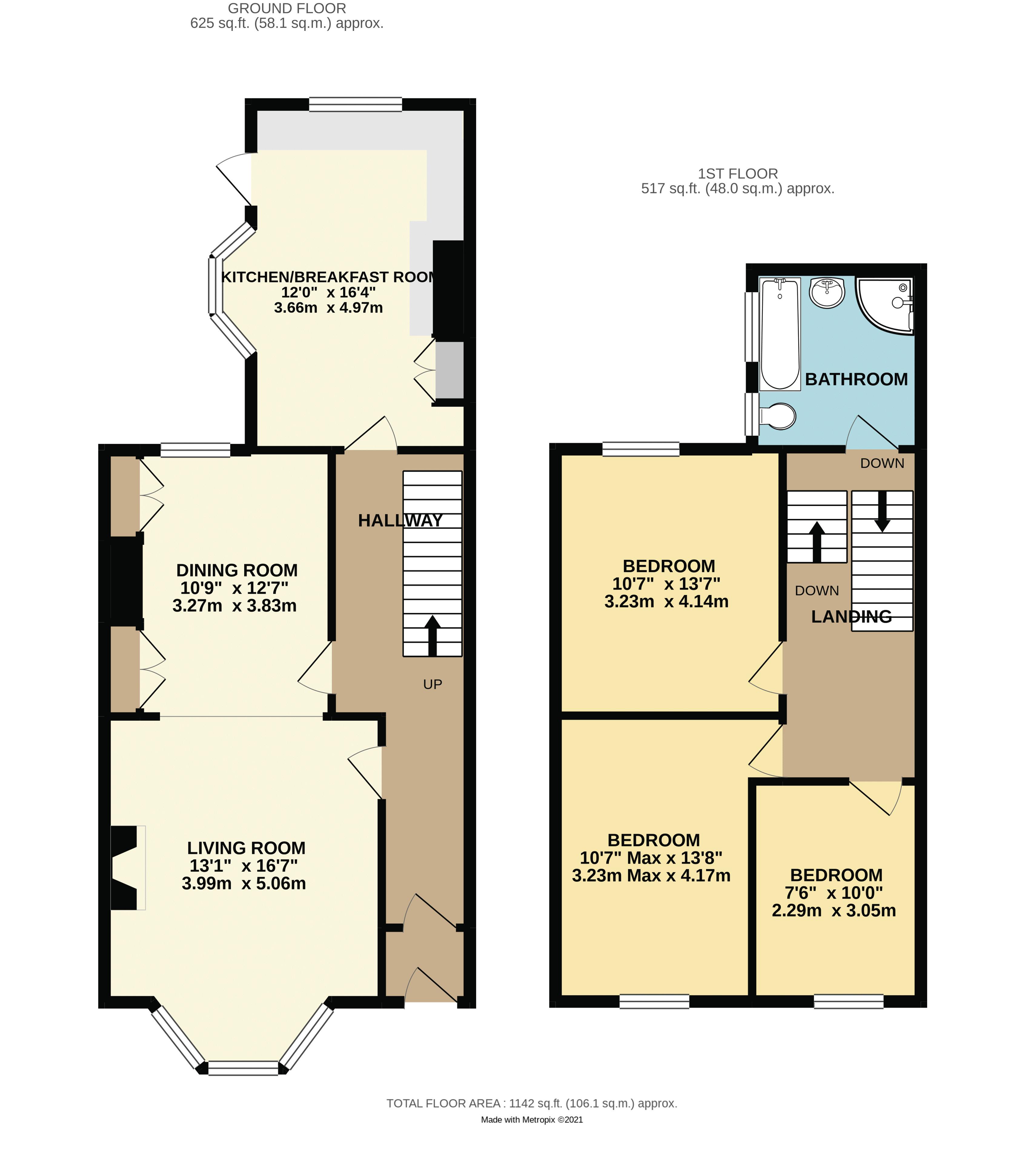 Beaumont Street, Plymouth PL2, 3 bedroom terraced house for sale