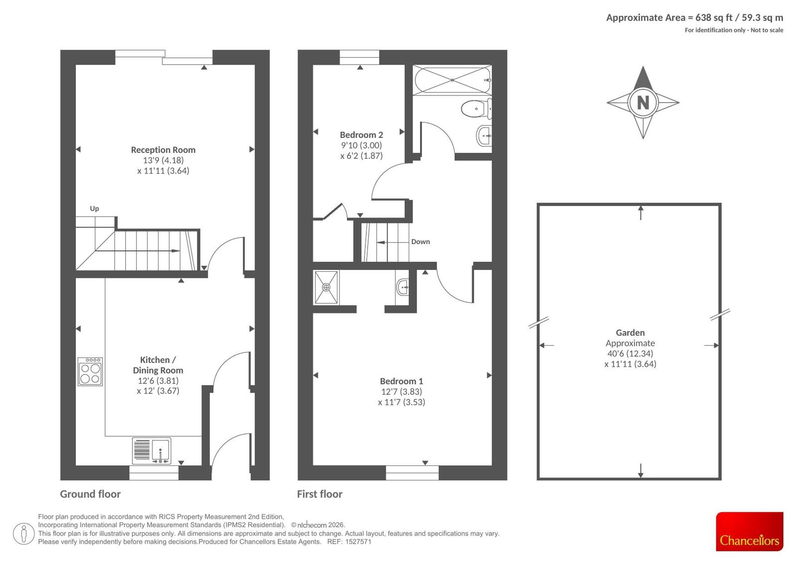 17, Pochard Place, Oxford floorplan