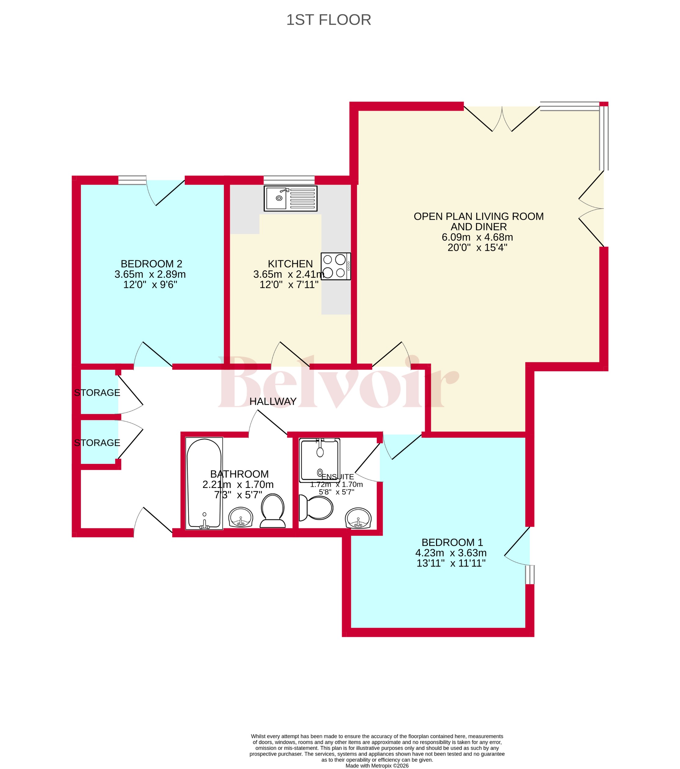 16, Deans Gate, Wolverhampton floorplan