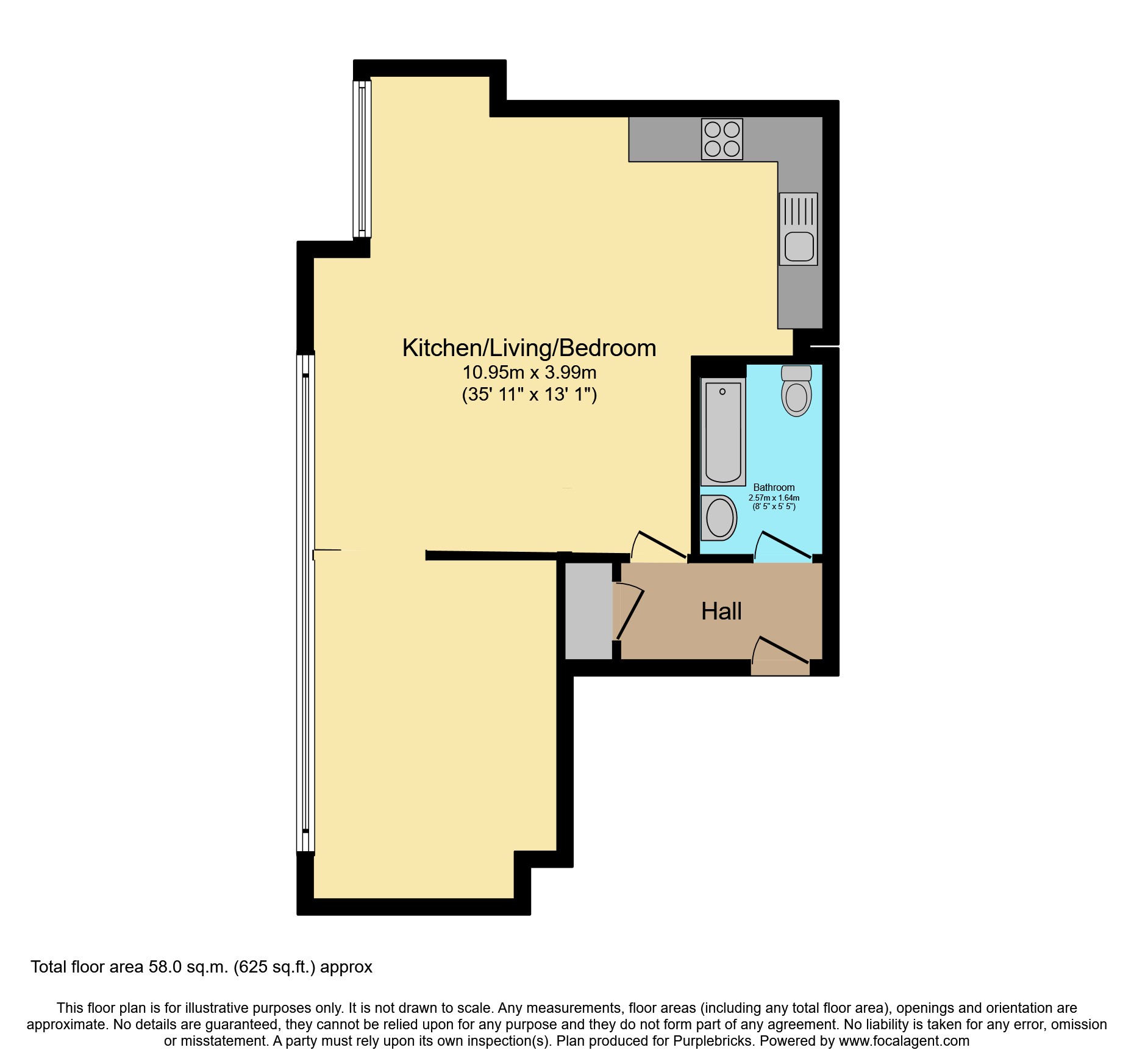 Apartment 12, 7, Temple Lane, Liverpool floorplan