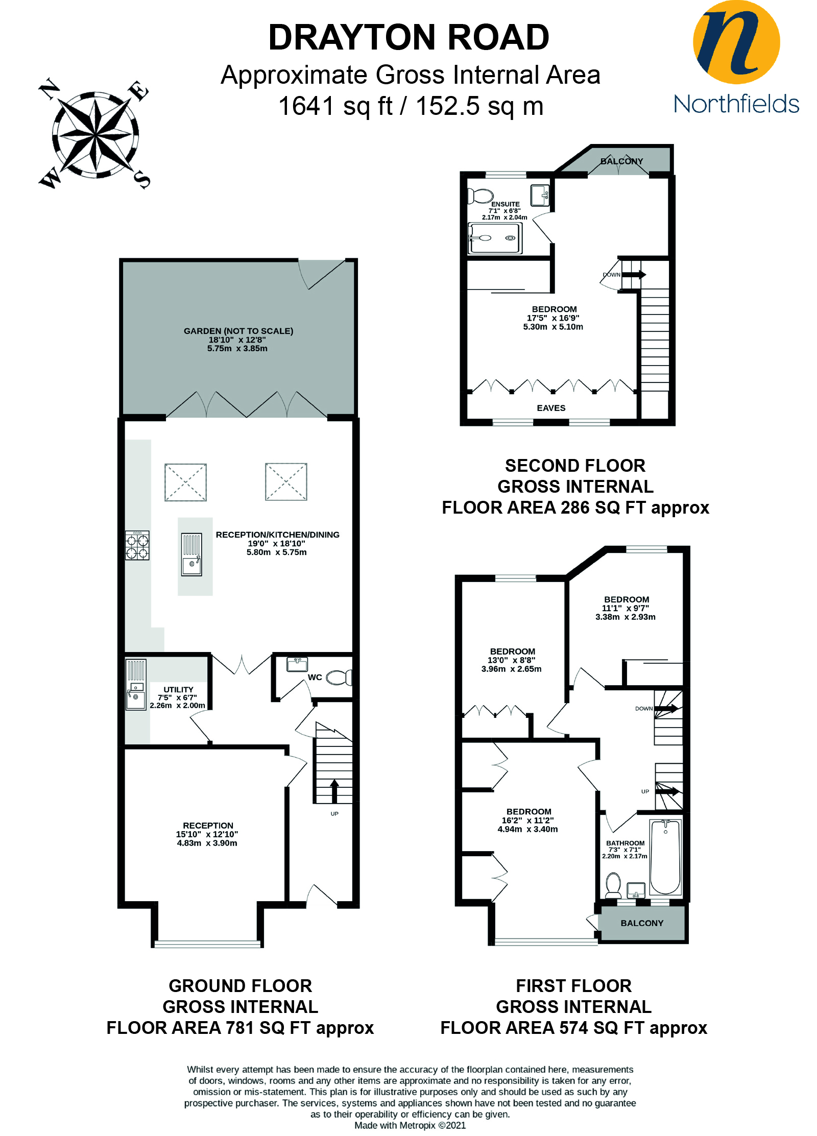 Drayton Road, Ealing, London W13, 4 bedroom terraced house for sale