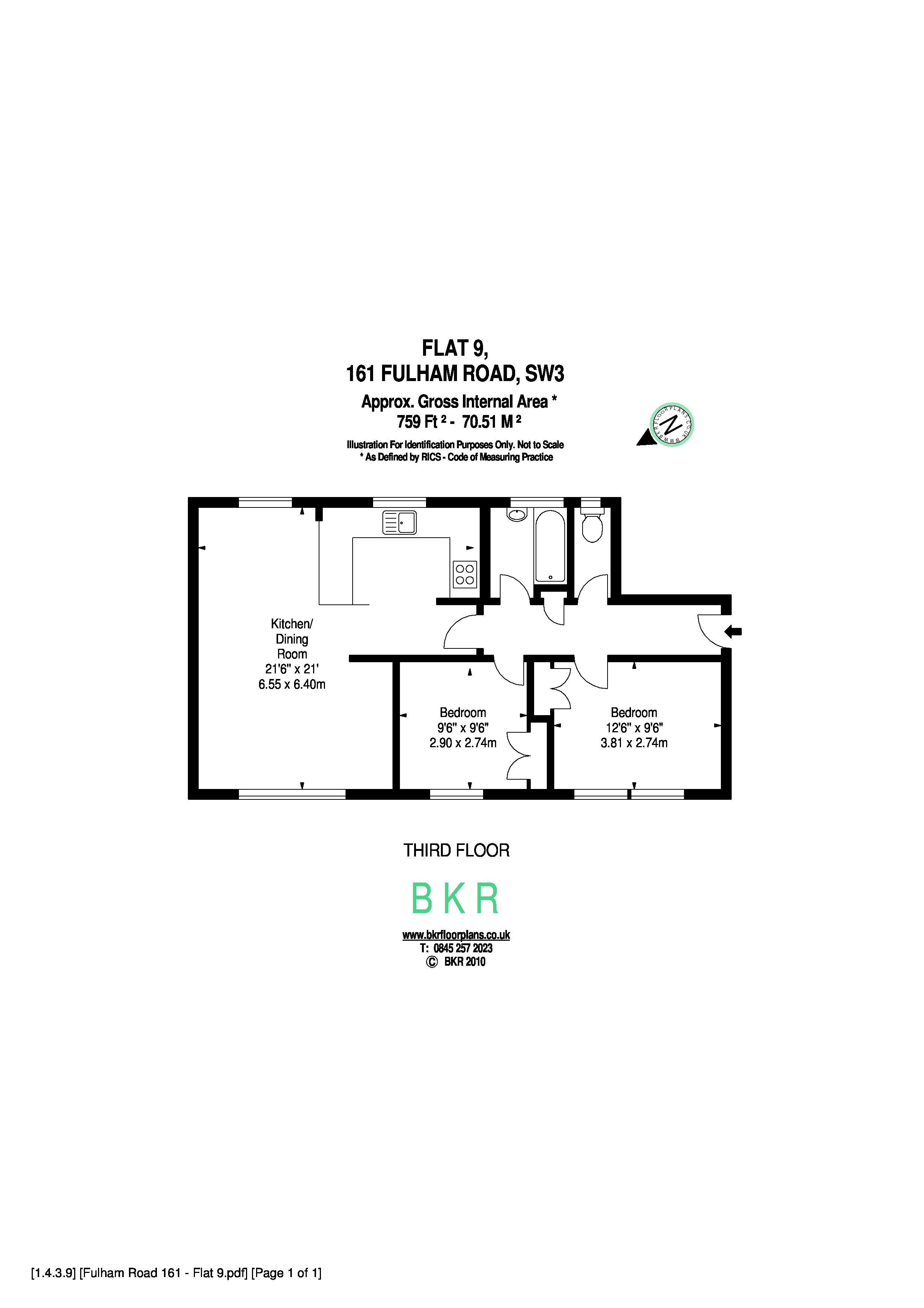 2 Bedrooms Flat to rent in Fulham Road, Chelsea, London SW3