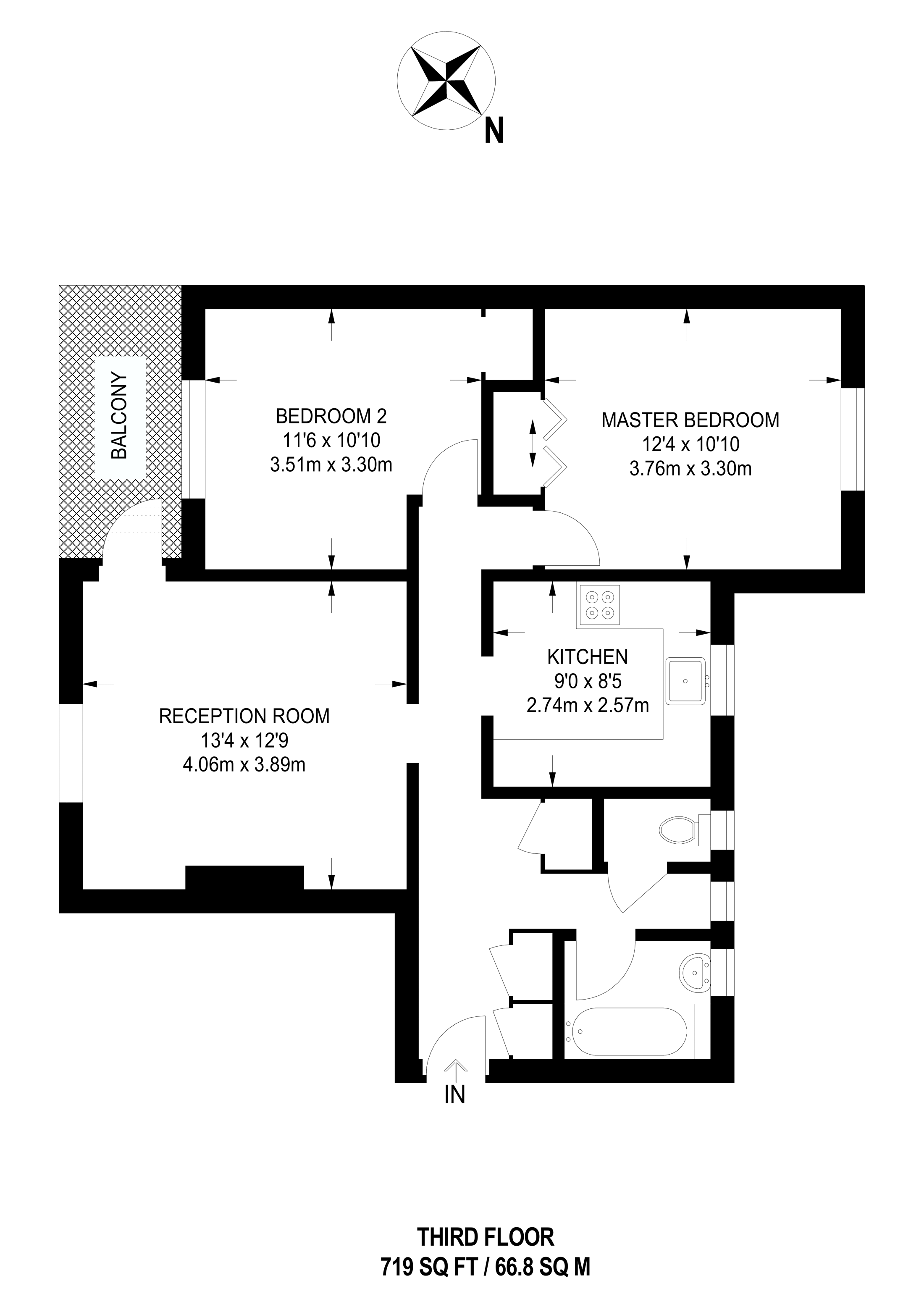 2 Bedrooms Flat to rent in Nunhead Lane, Peckham Rye, London SE15