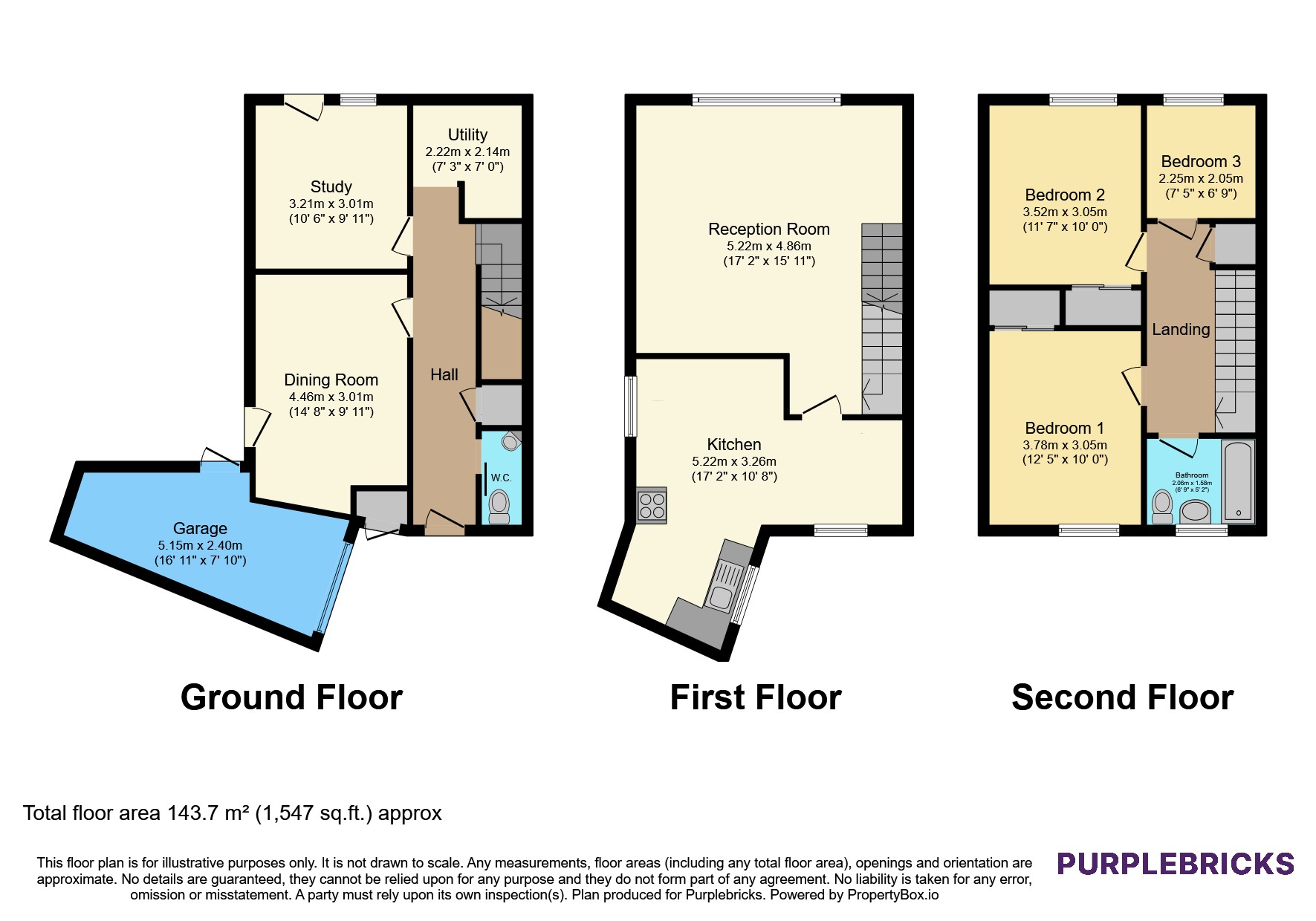5, Hyrstdene, South Croydon floorplan