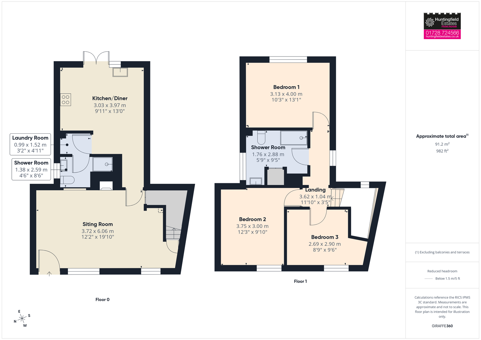 Meadow Cottage, Market Street, Woodbridge floorplan