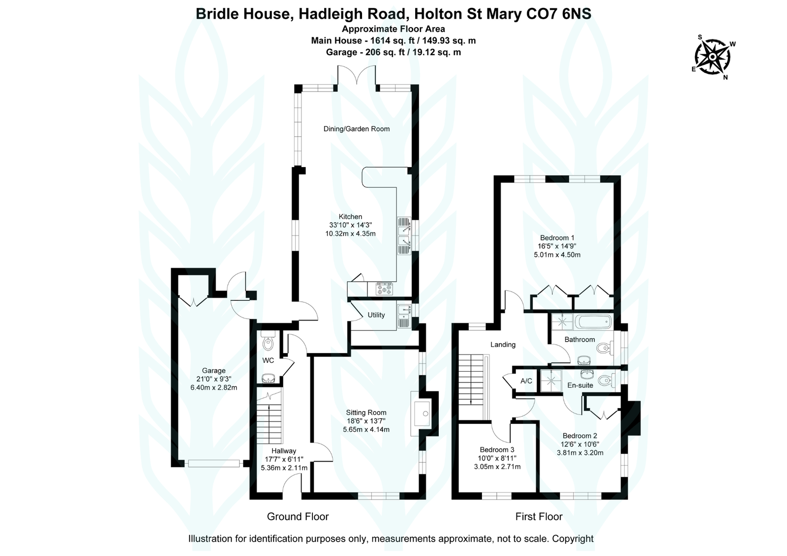 Bridle House, Hadleigh Road, Colchester floorplan