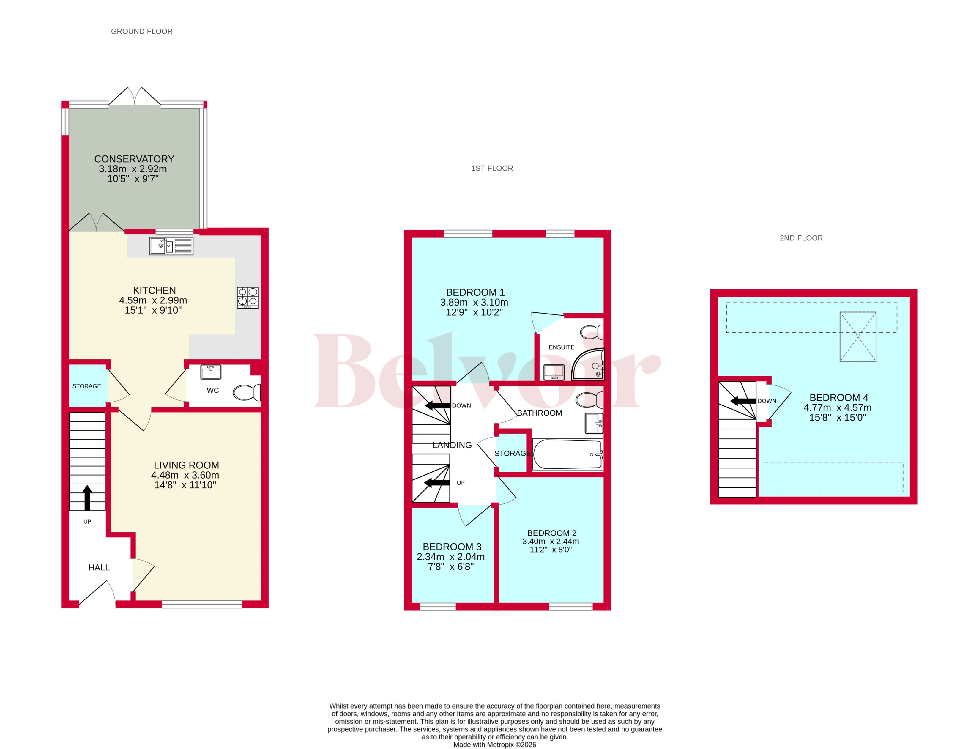 32, Sorrel Drive, Bilston floorplan