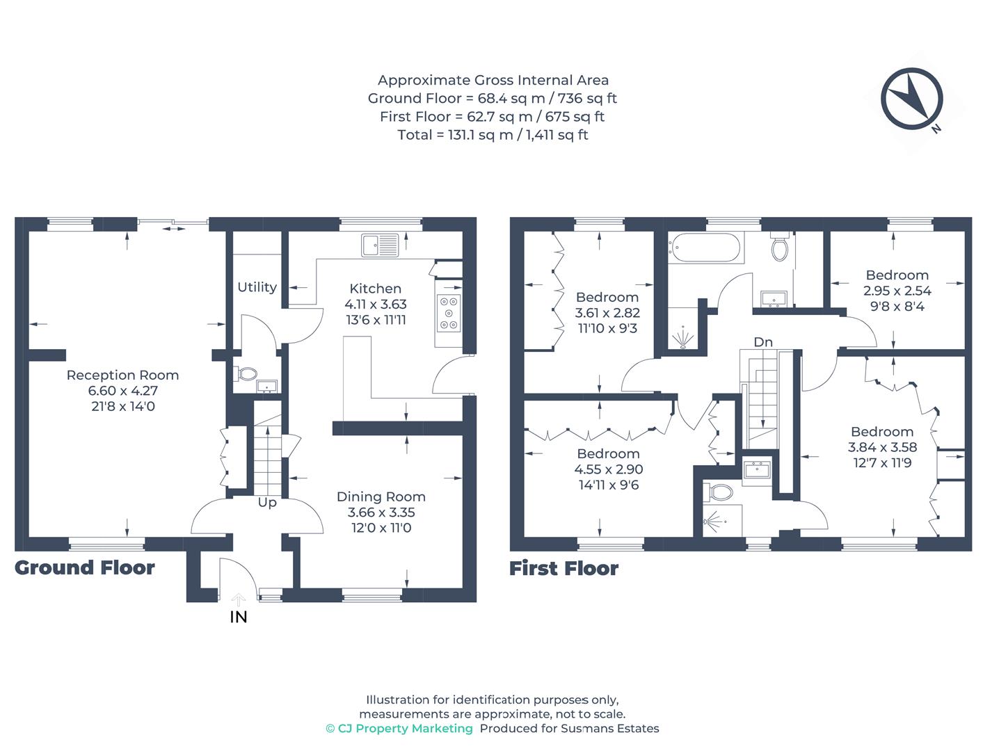 24, Cragg Avenue, Radlett floorplan