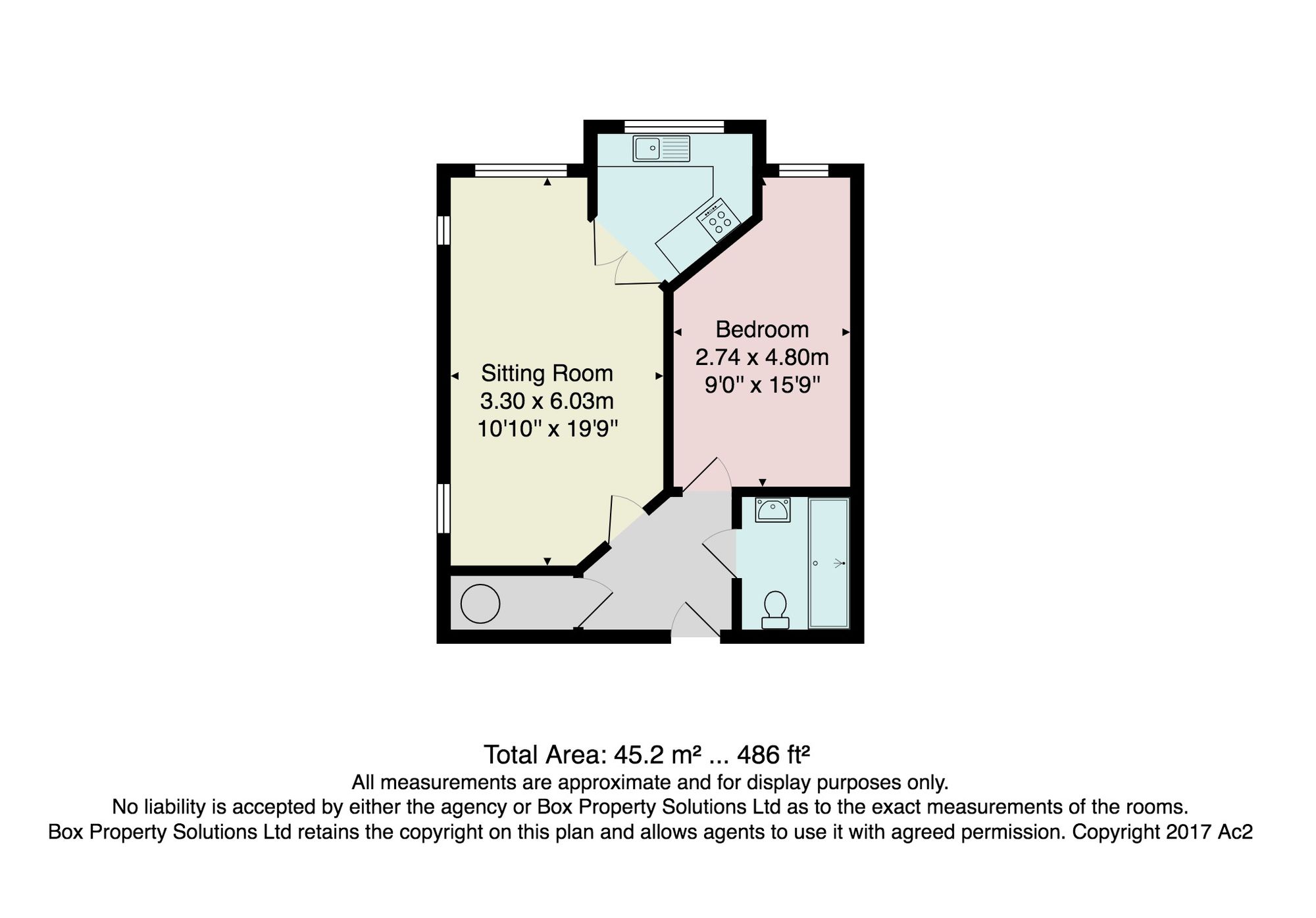 Flat 18, Arthington Court, Harrogate floorplan