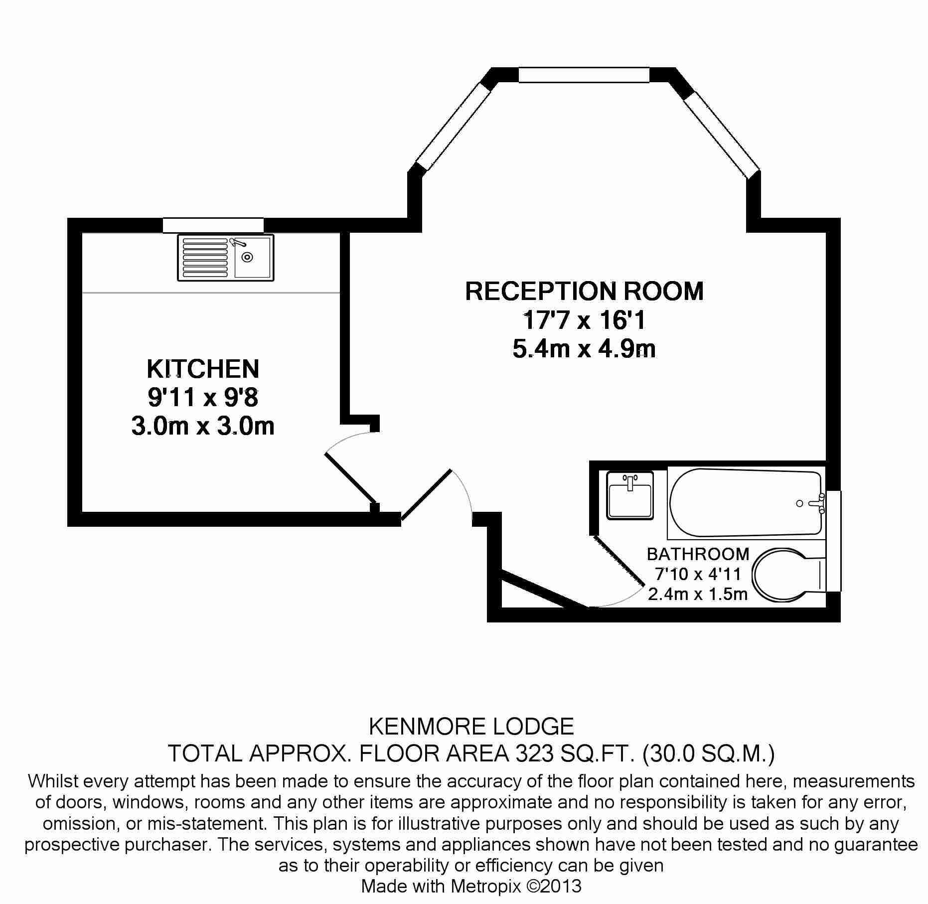Mortlake Road, Richmond floorplan