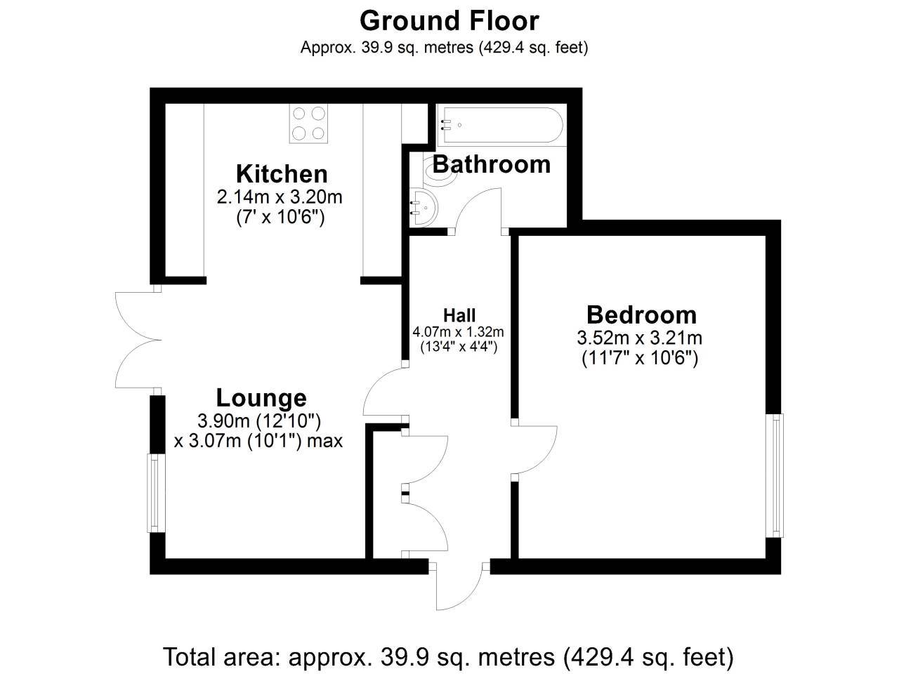 The Moor, Melbourn floorplan