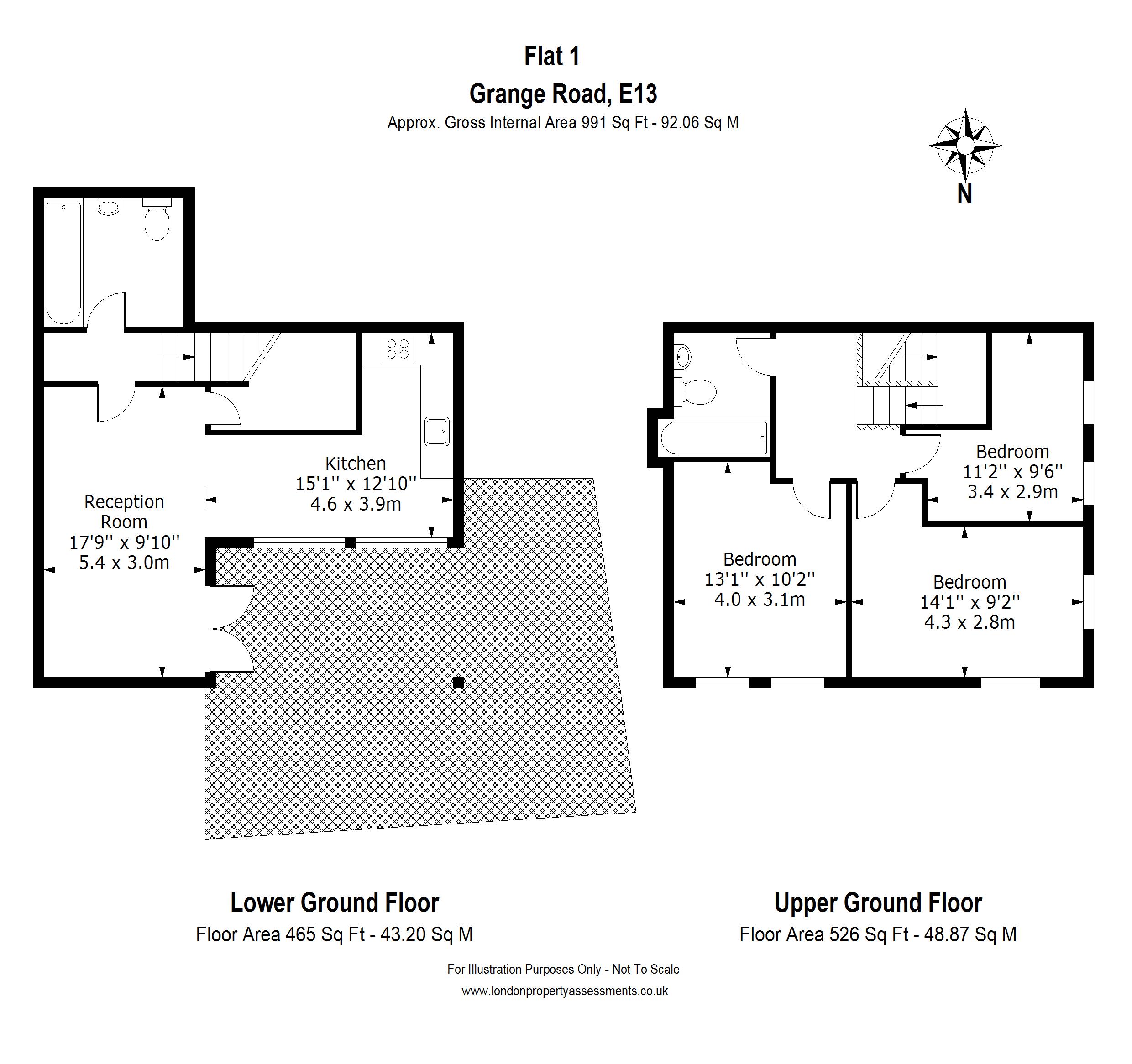 3 Bedrooms Flat for sale in Apt 1, Grange Road E13