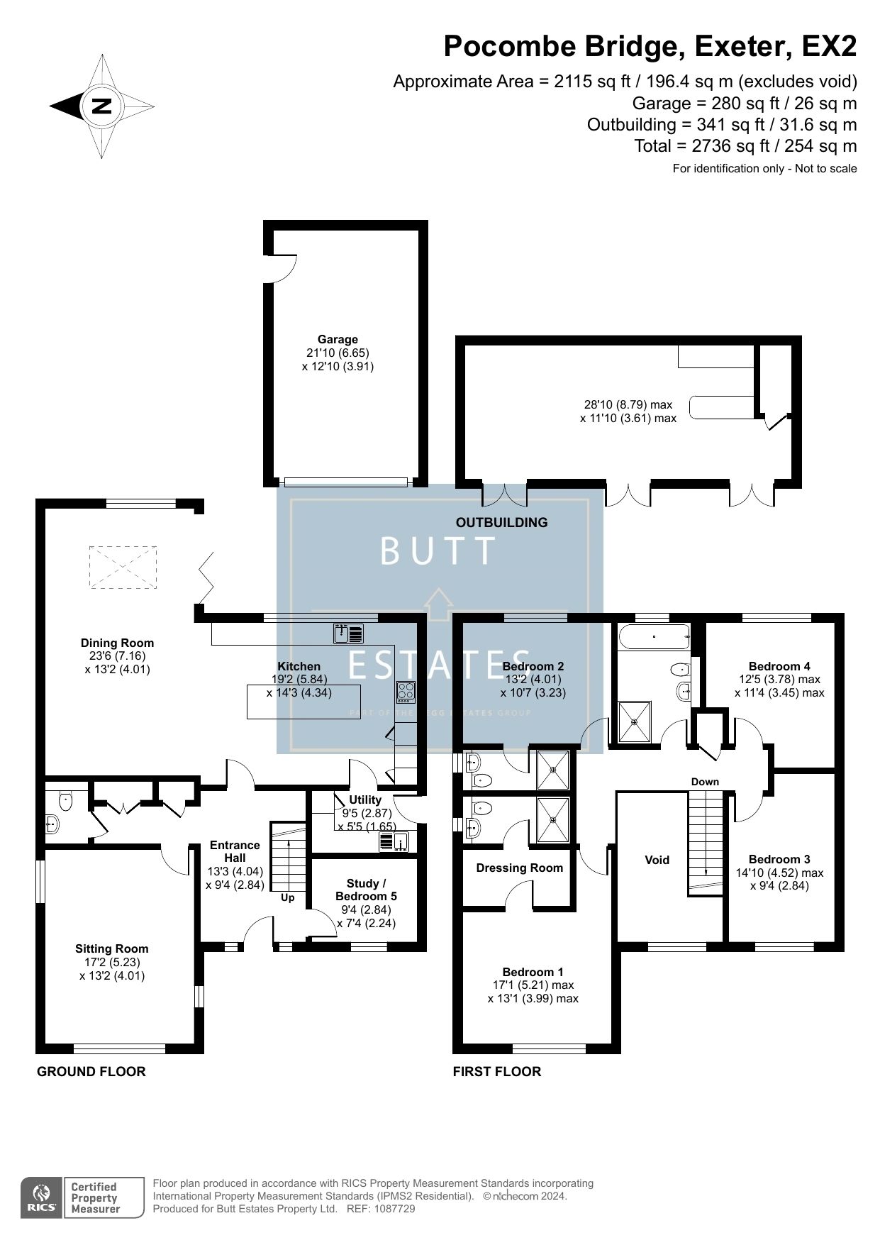 Lilly Brook, Exeter floorplan