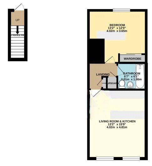 Flat 10, Mount Lodge,, Valley View Road, Kent floorplan