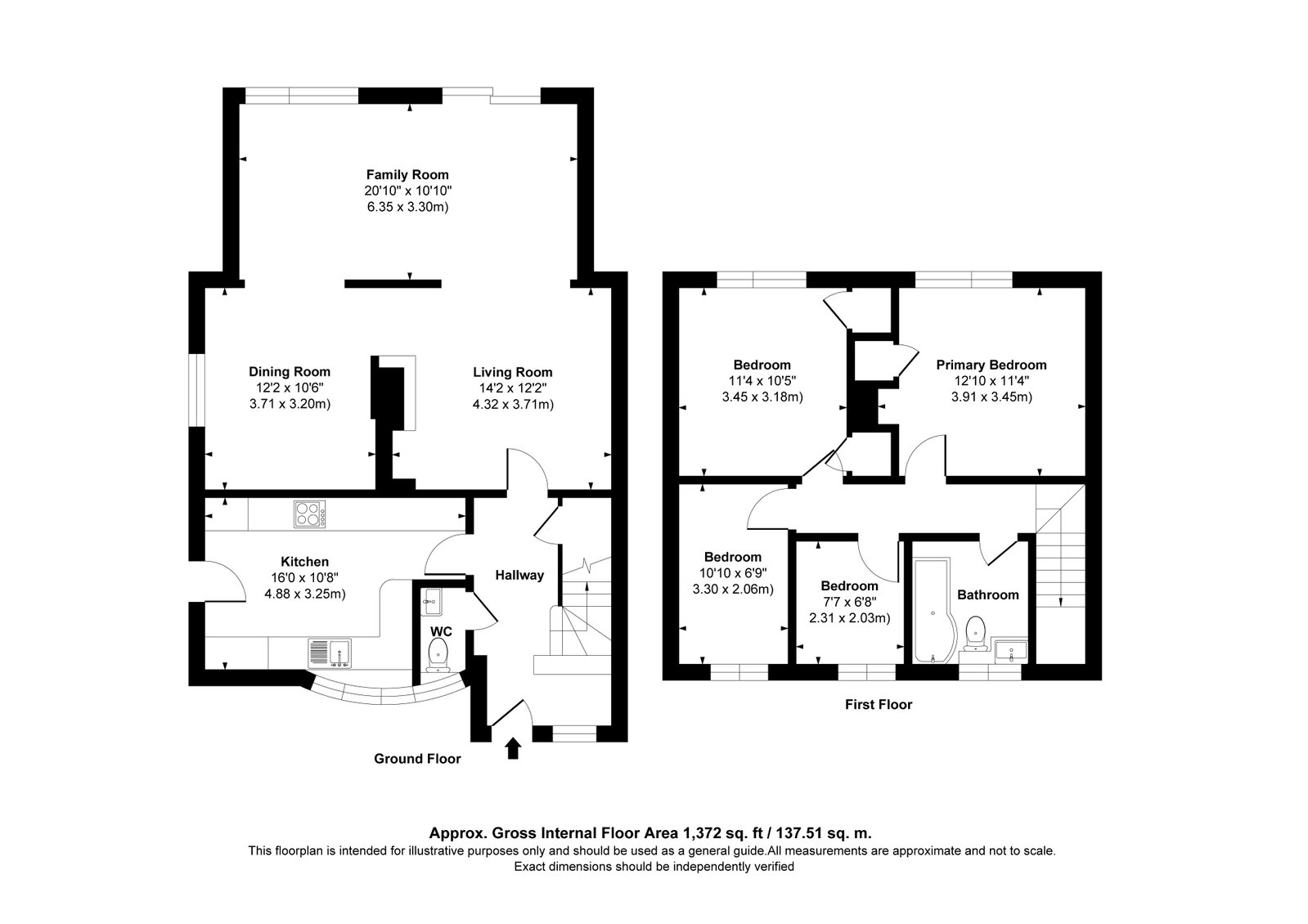284, Northridge Way, Hemel Hempstead floorplan