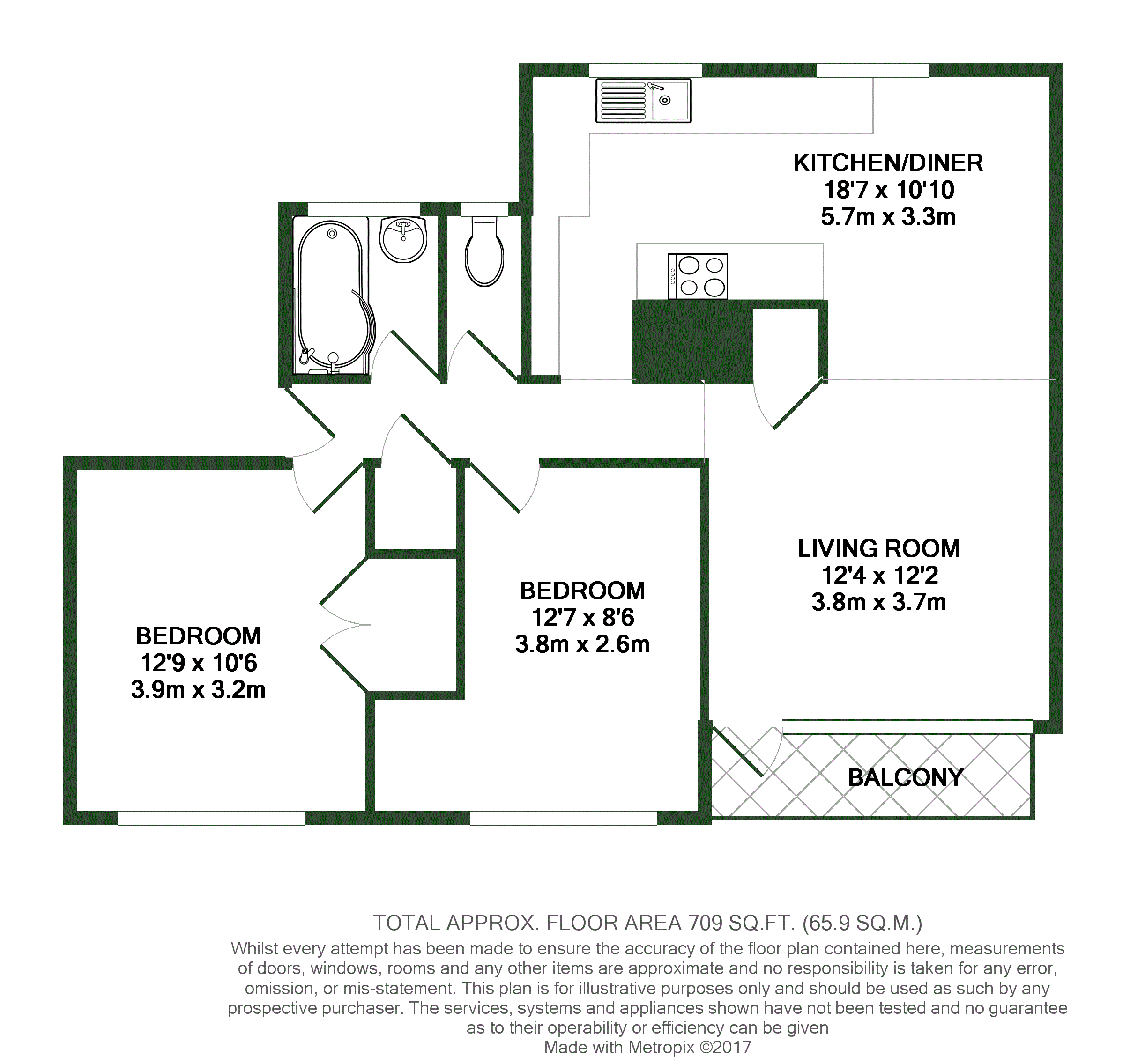 2 Bedrooms Flat for sale in Wemyss Court, Canterbury CT1