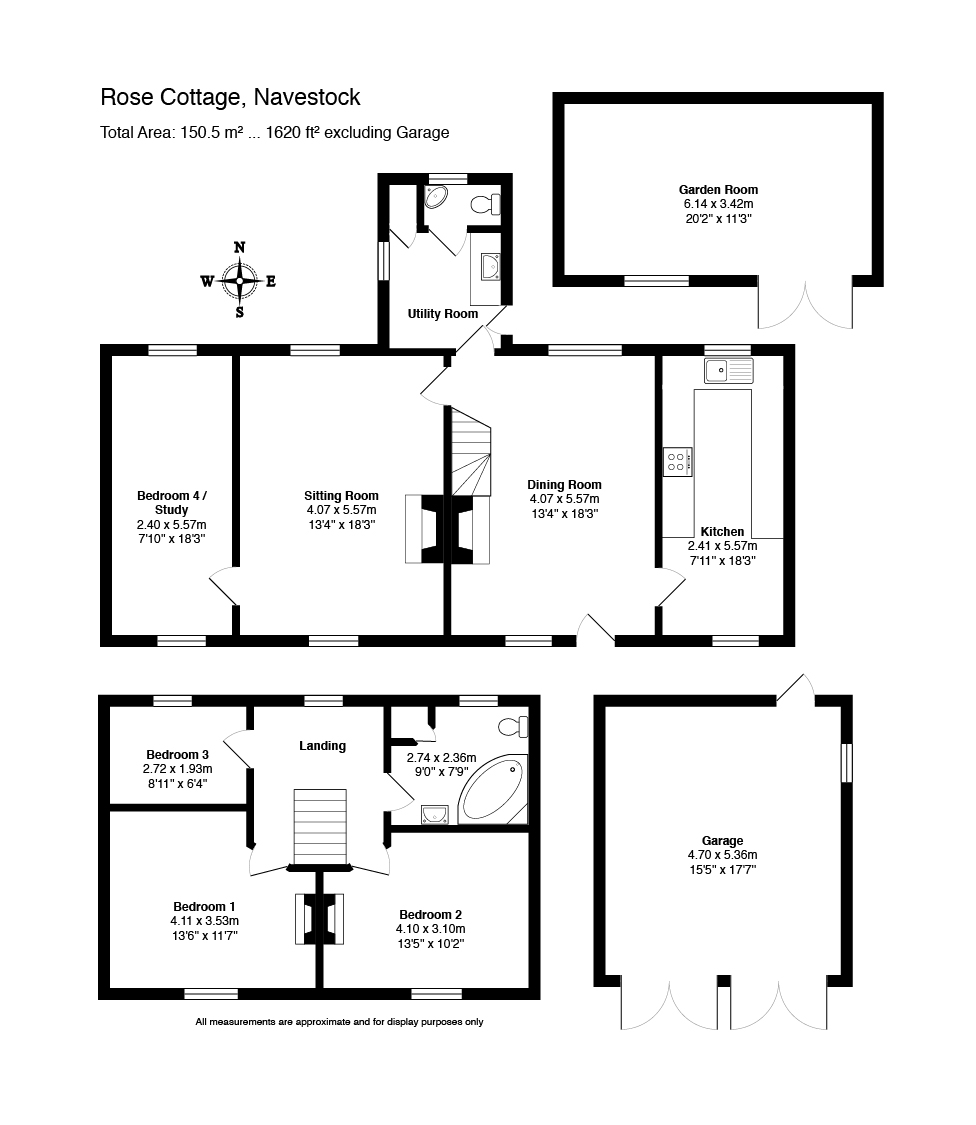 Curtis Mill Green, Navestock, Romford RM4, 4 bedroom detached house for