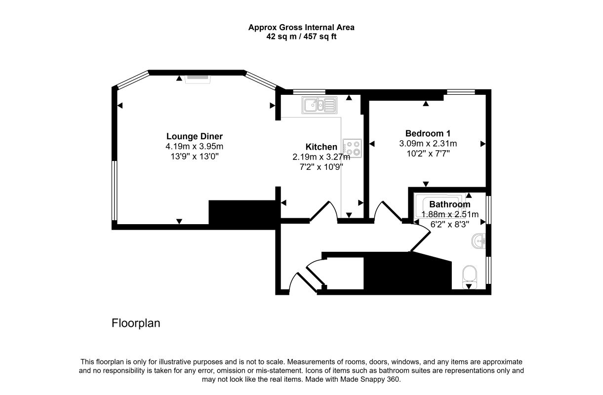 34, Lovelace Gardens, Surbiton floorplan