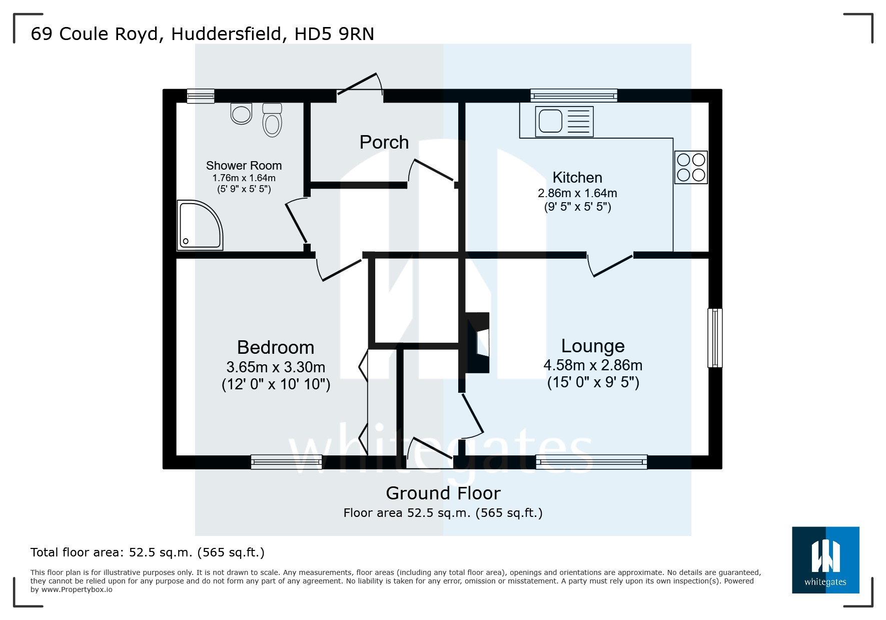 69, Coule Royd, Huddersfield floorplan