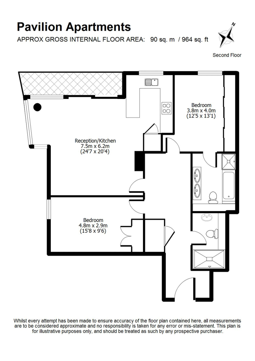 2 Bedrooms Flat to rent in Pavilion Apartments, St Johns Wood NW8,