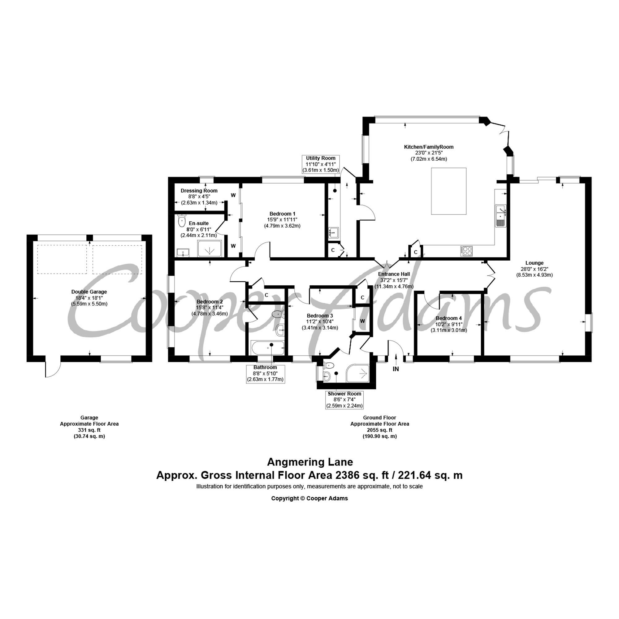 43 Angmering Lane, Littlehampton floorplan