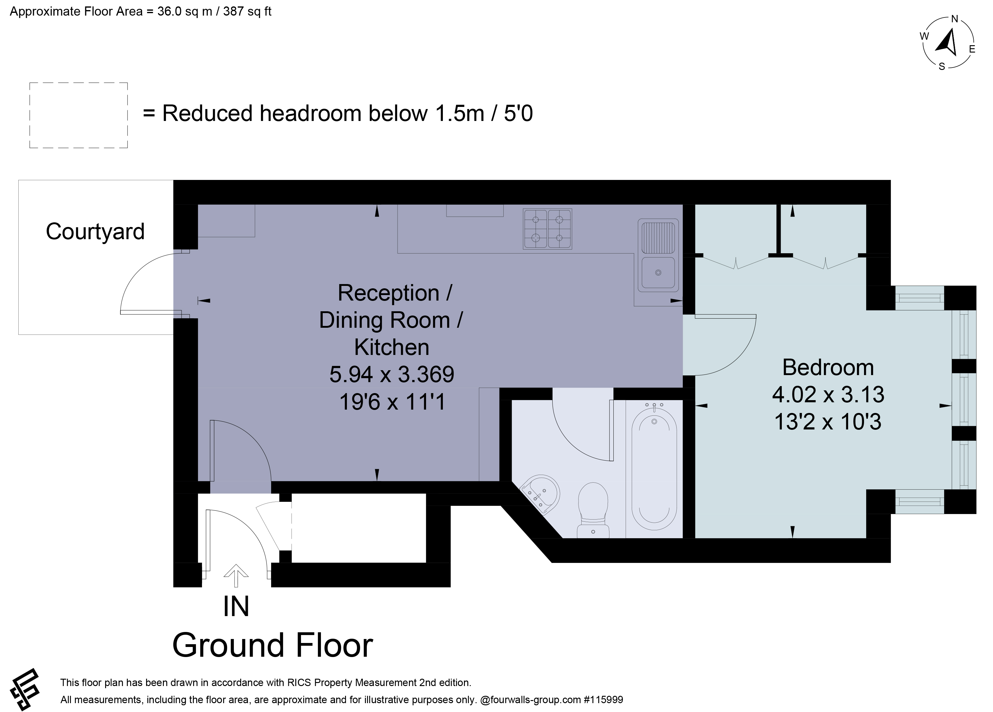 Carmalt Gardens, London floorplan