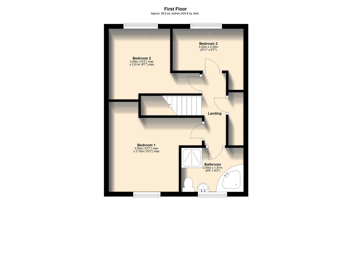 26, Wentwood Gardens, Plymouth floorplan