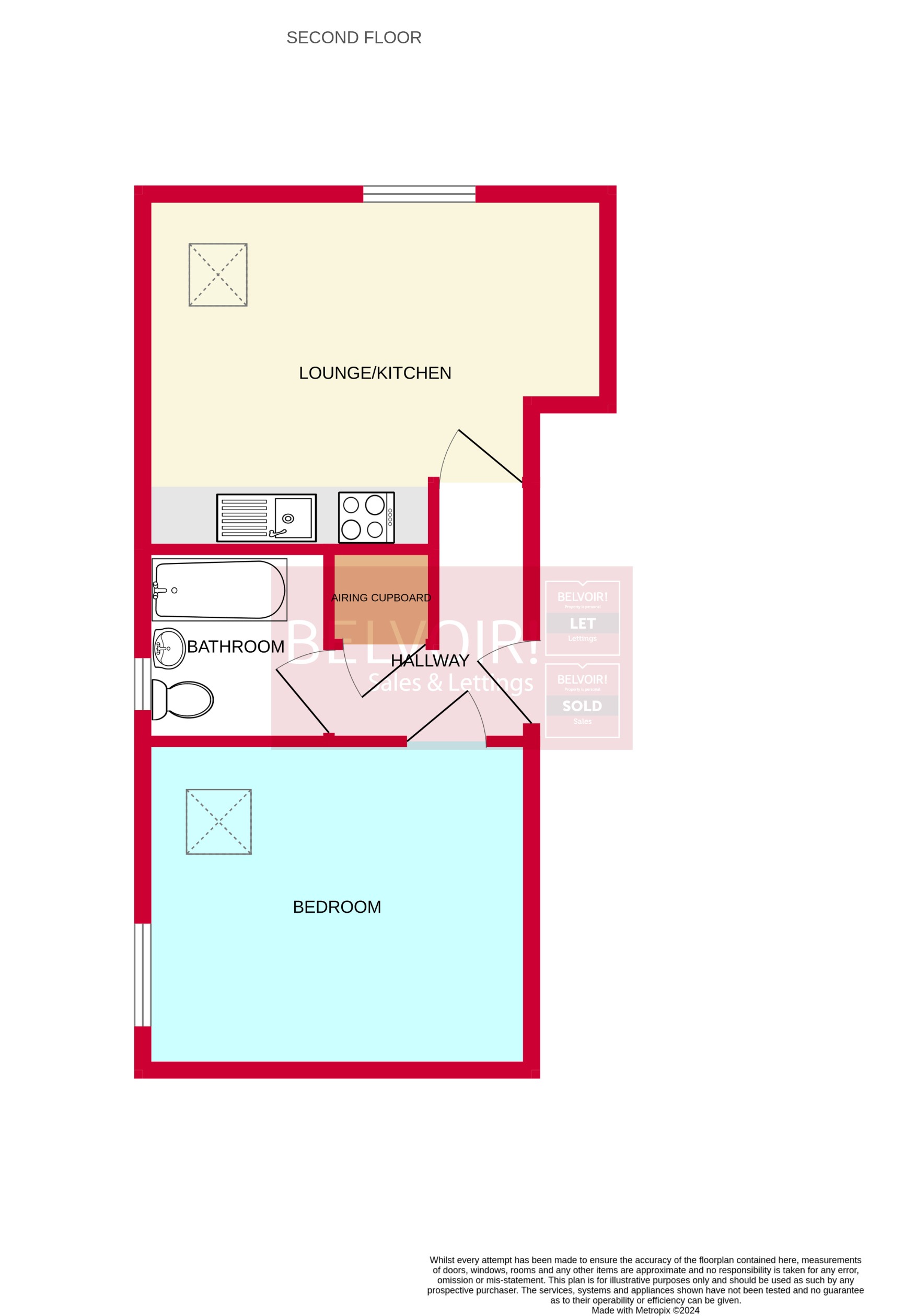 122, Christ Church Court, Wolverhampton floorplan