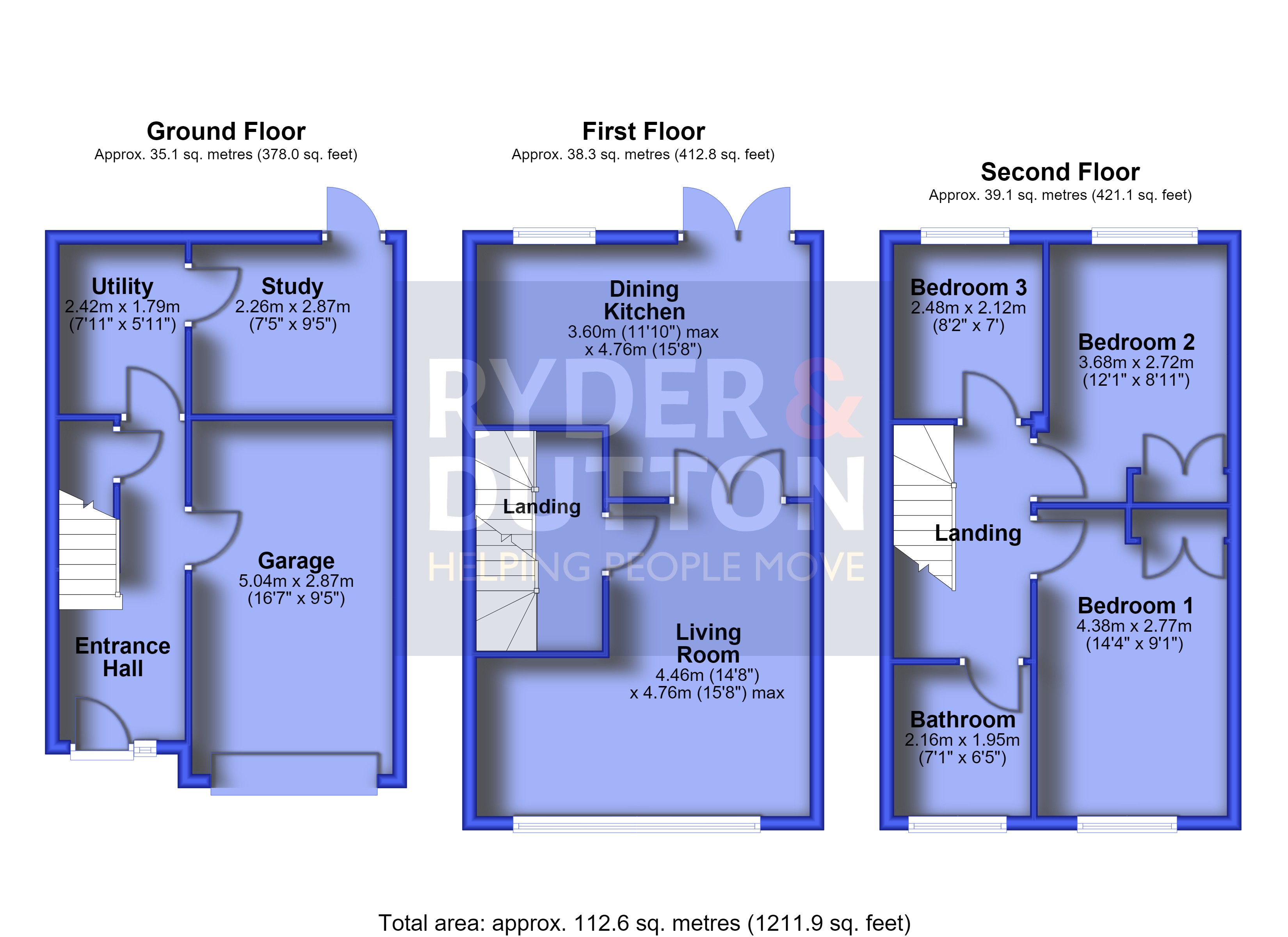 74a, Ridings Fields, Holmfirth floorplan